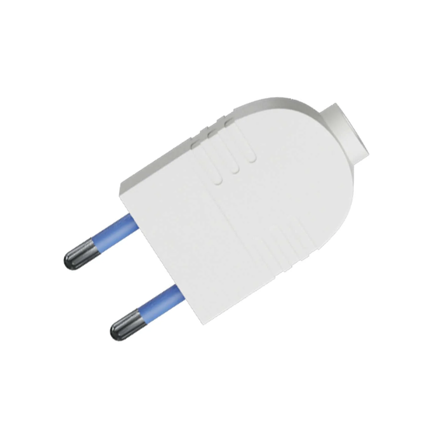 Stecker 2-polig 10 A – IMQ – Weiß