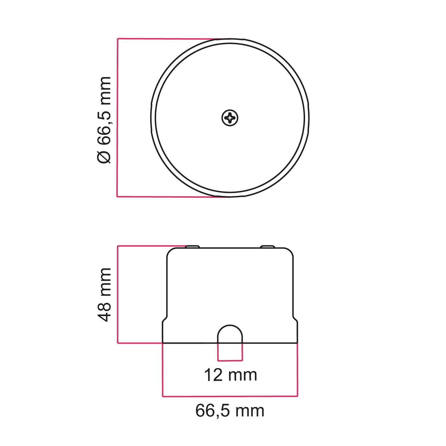 Verteilerdose kompatibel mit Porzellan-Basis – Weiß - Image 6