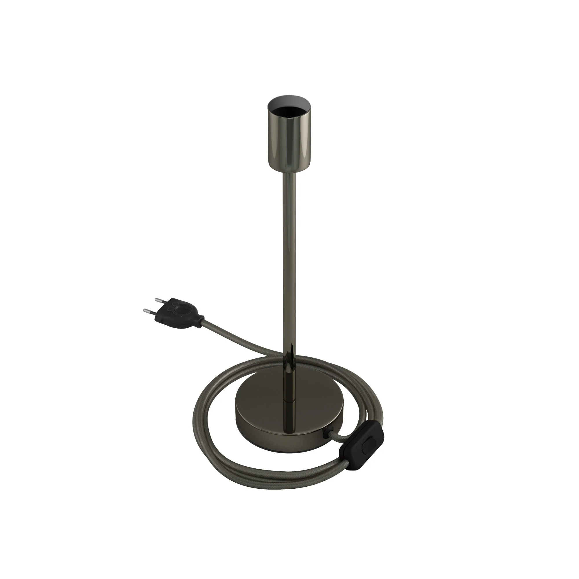 Alzaluce – Tischleuchte aus Metall – Perlenschwarz - Image 9