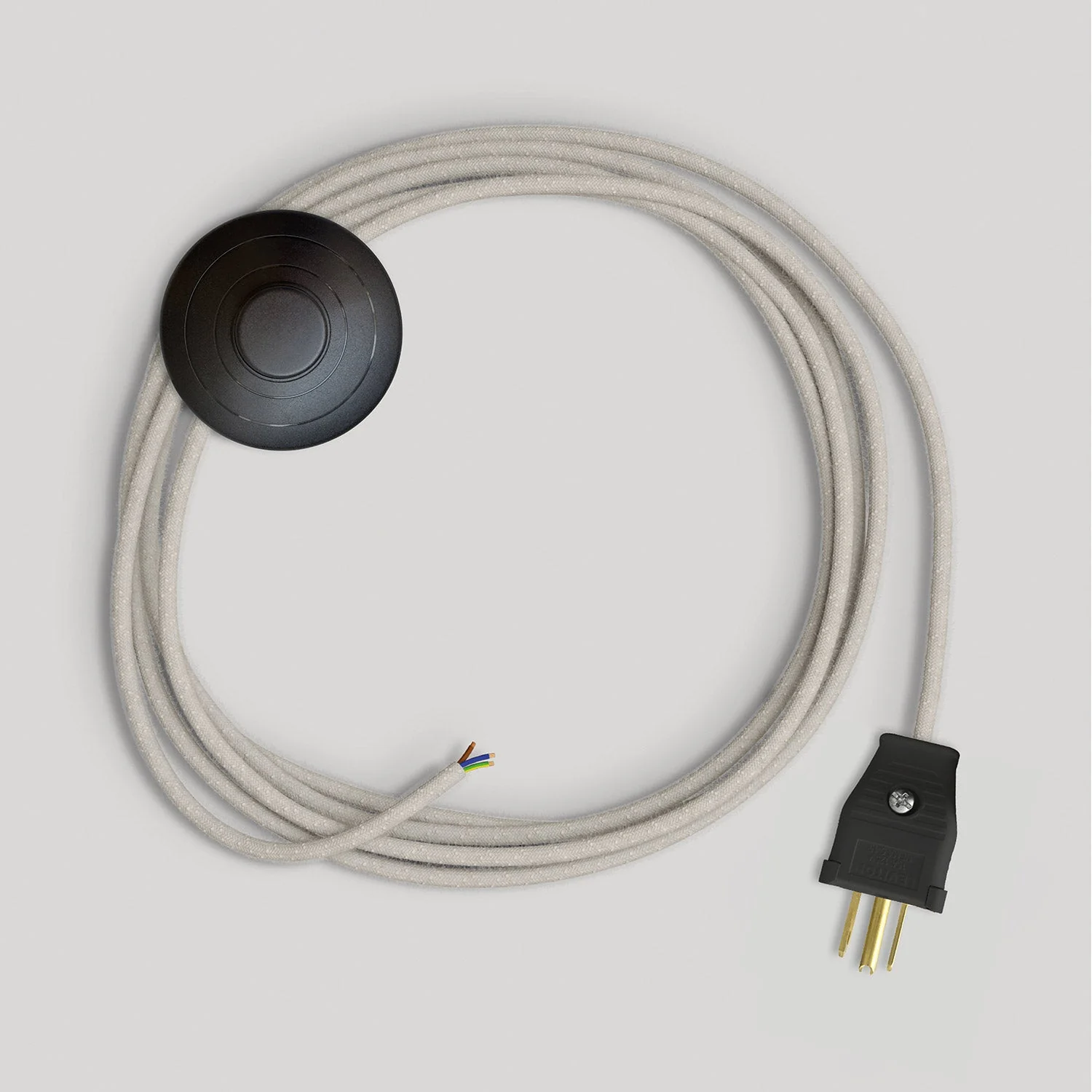 Kabelsatz für Lampe mit weißem Kabel, 3 Meter - Image 4
