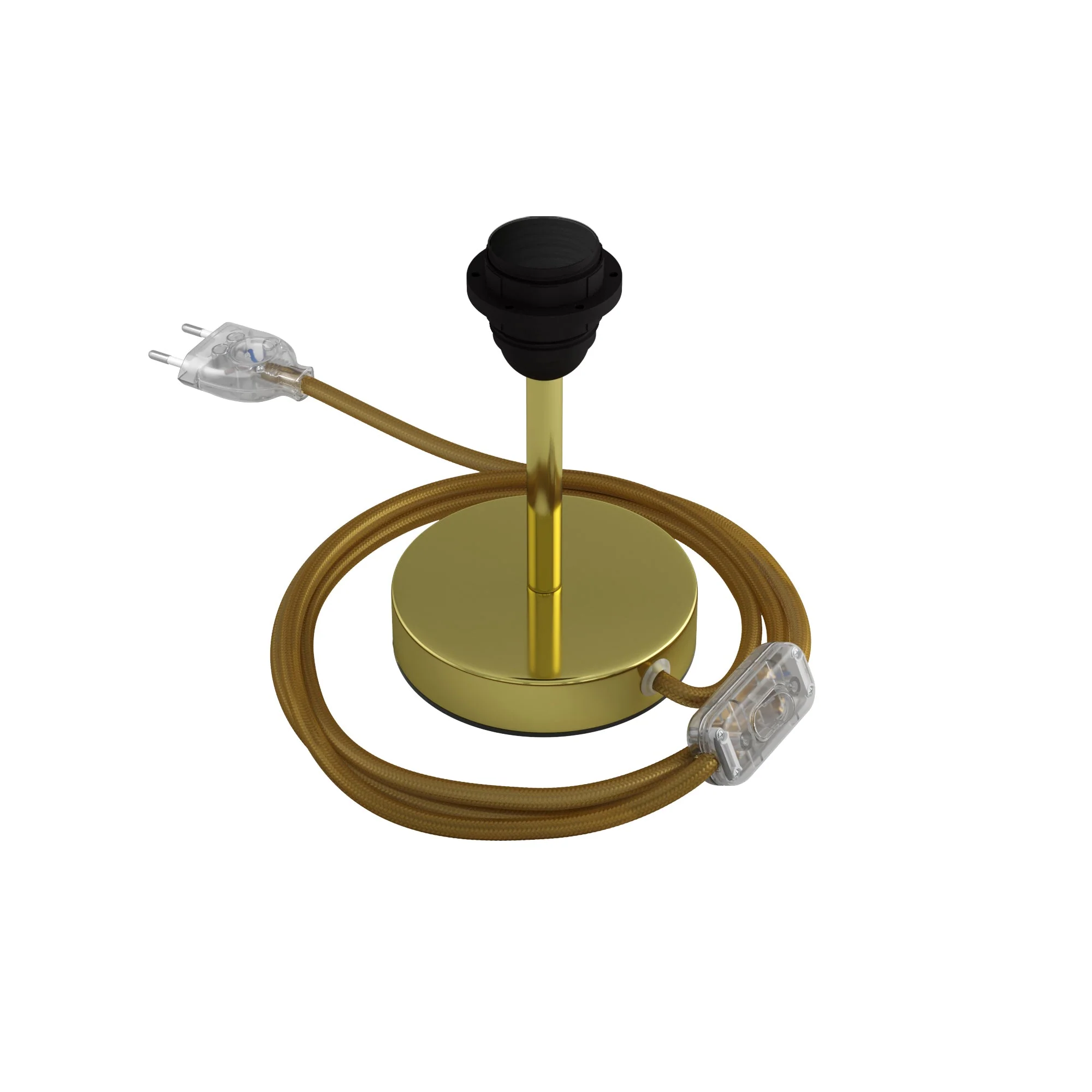 Lampenheber für Lampenschirm – Tischleuchte aus Metall – Messing - Image 5