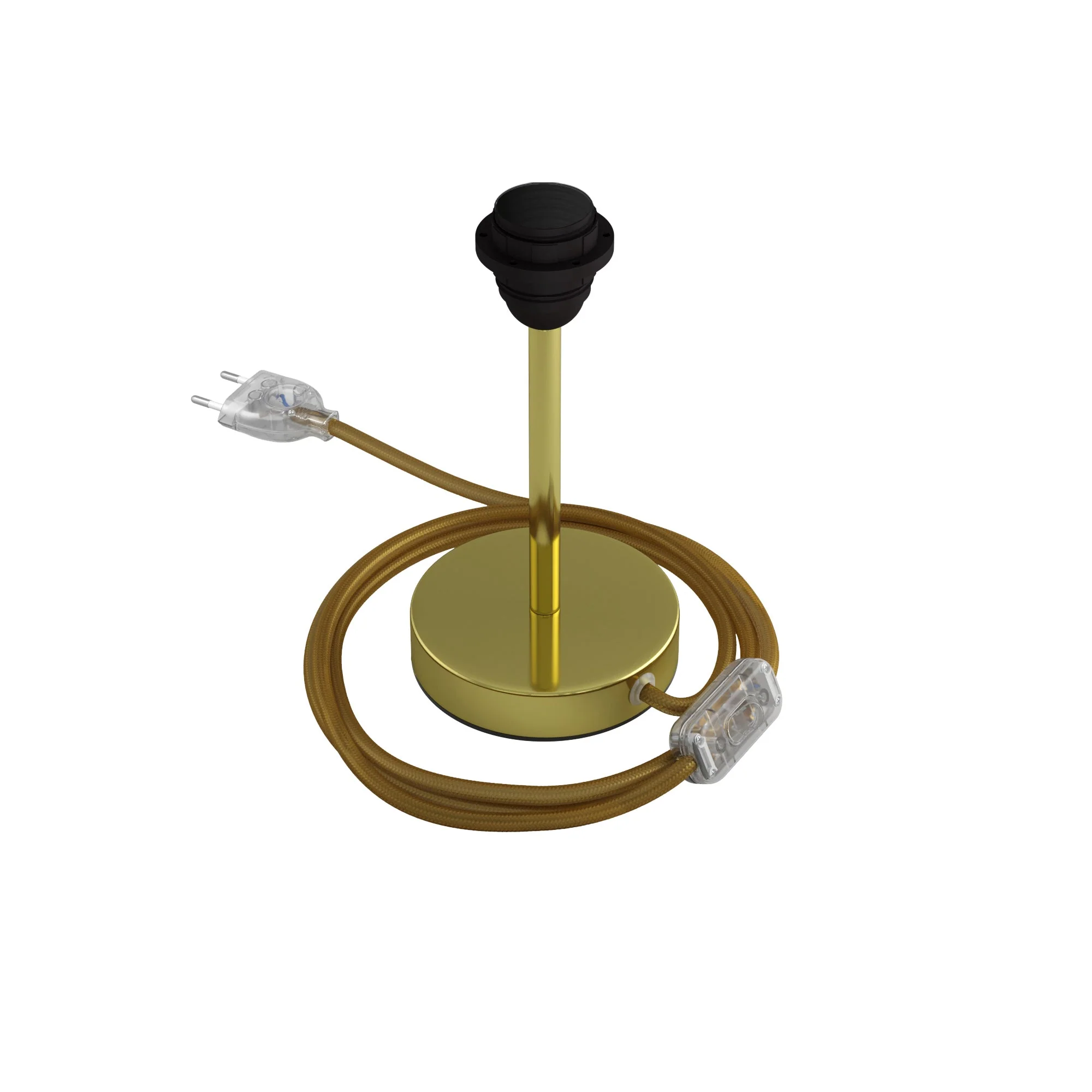Lampenheber für Lampenschirm – Tischleuchte aus Metall – Messing - Image 6