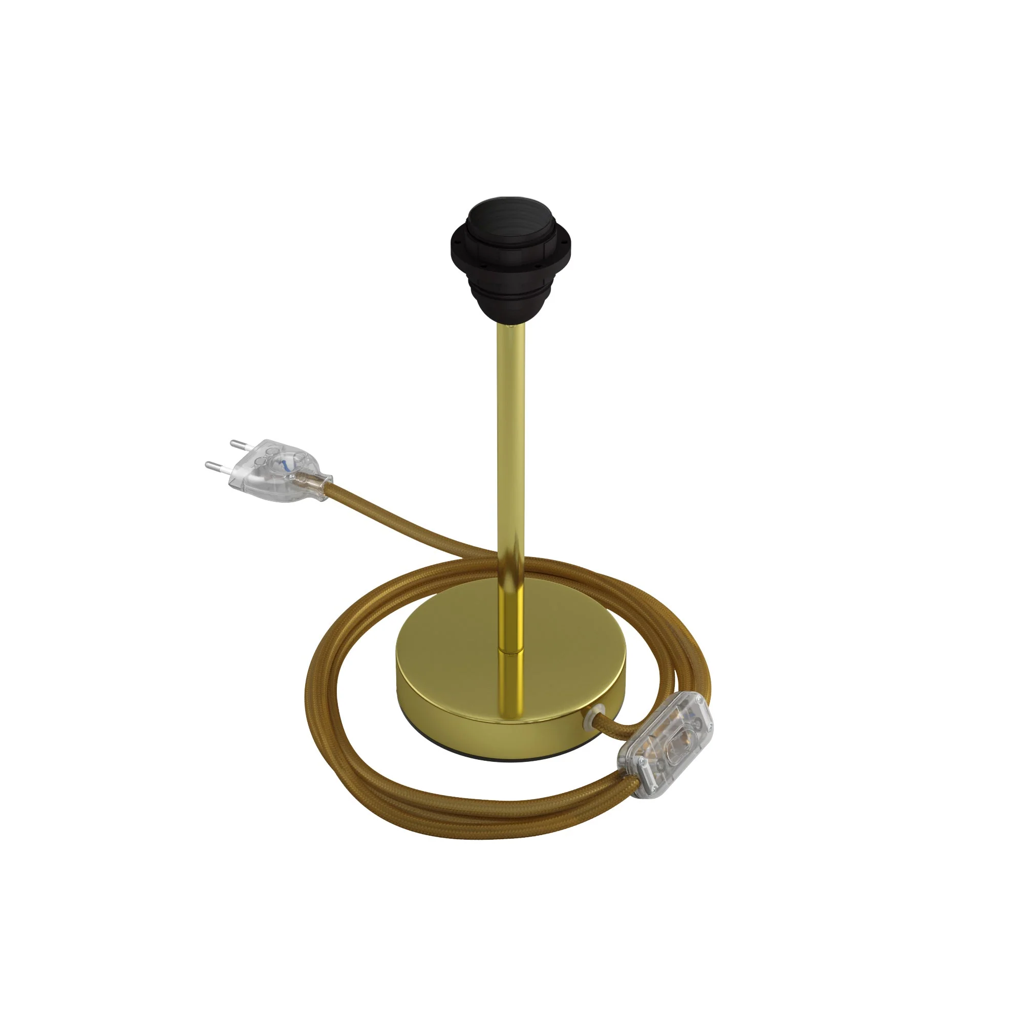 Lampenheber für Lampenschirm – Tischleuchte aus Metall – Messing - Image 7