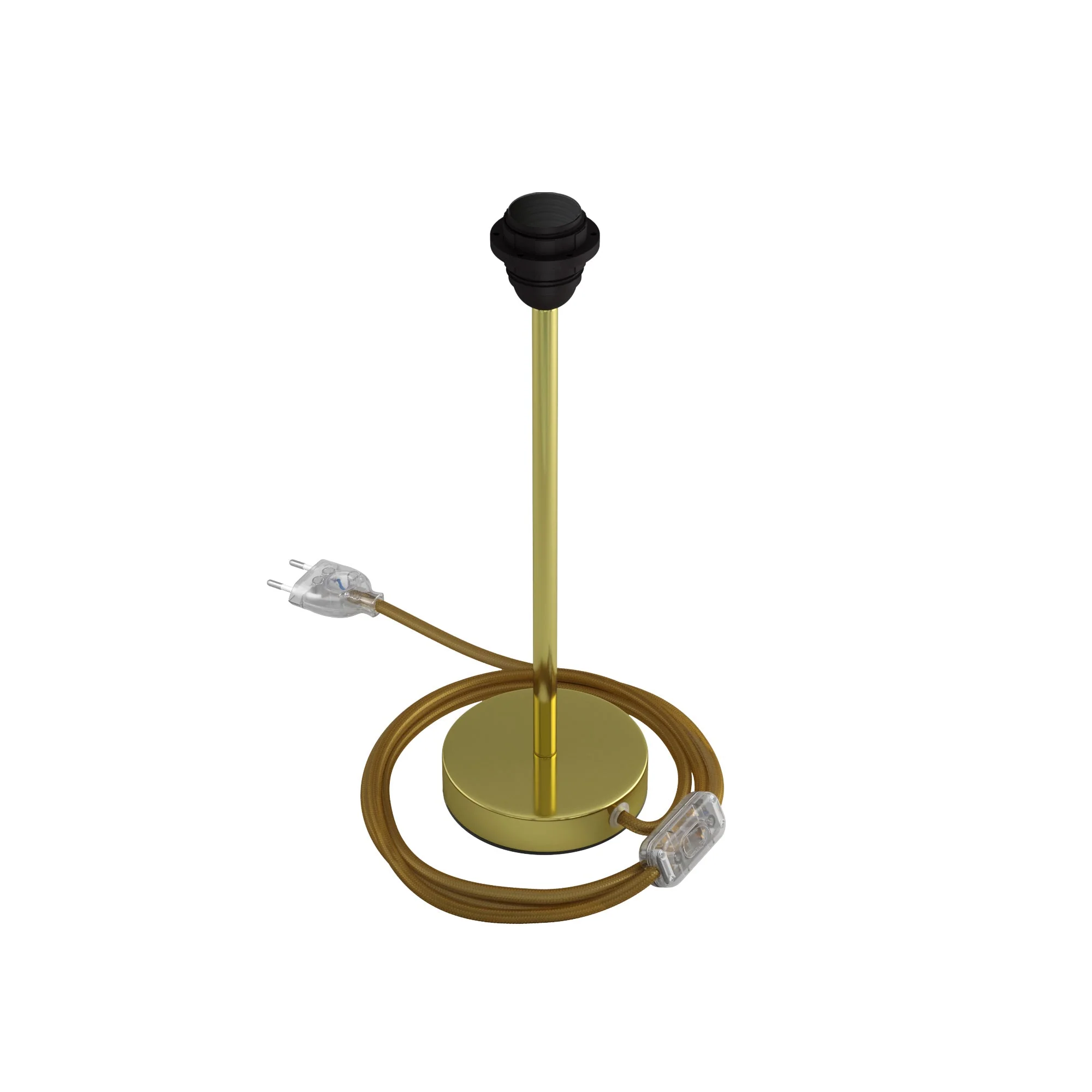 Lampenheber für Lampenschirm – Tischleuchte aus Metall – Messing - Image 9
