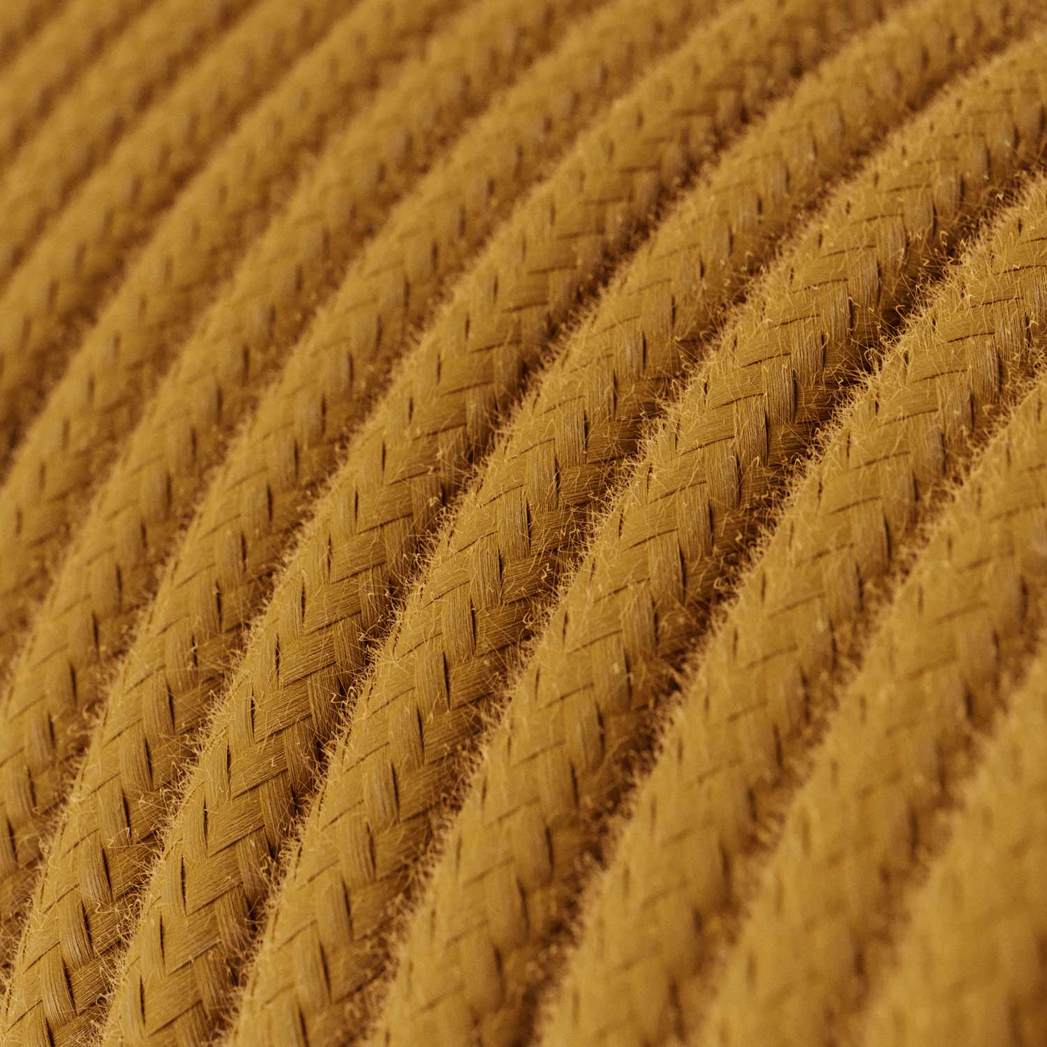 Beleuchtungskabel aus Baumwolle in Honig-Gold – Das Original Creative Cables, die richtige Wahl für Ihre Lampen – RC31 - Image 2