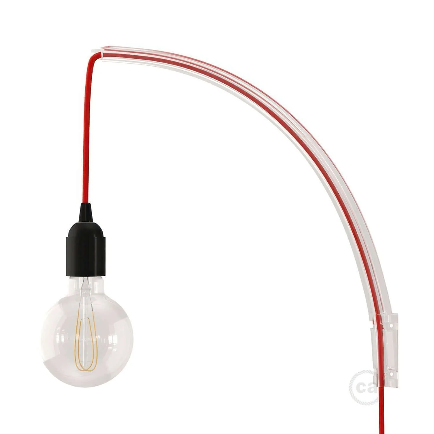 Archet(To), transparente Wandhalterung für Pendelleuchten - Image 3