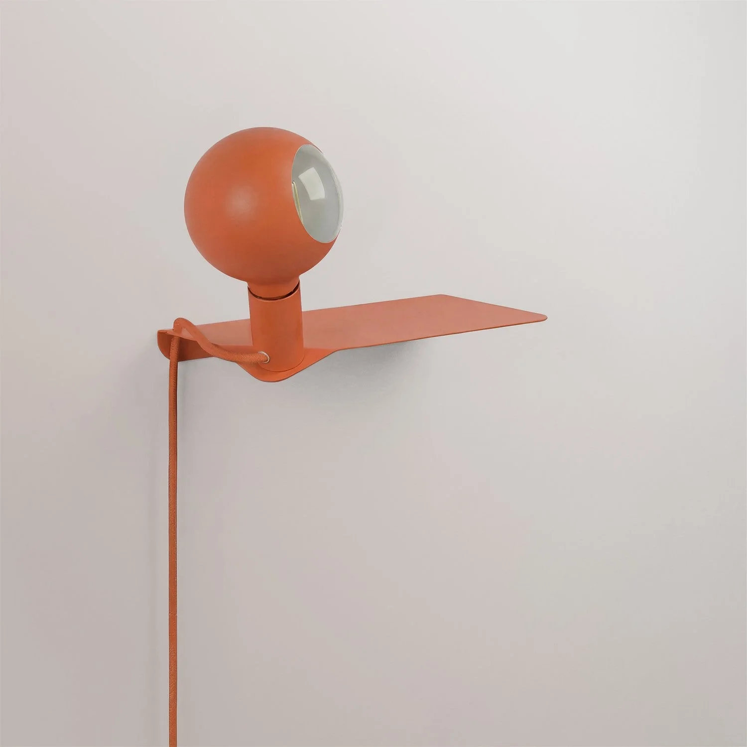 Combo Camo – Lampe mit Regal und UK-Stecker – Orange - Image 4