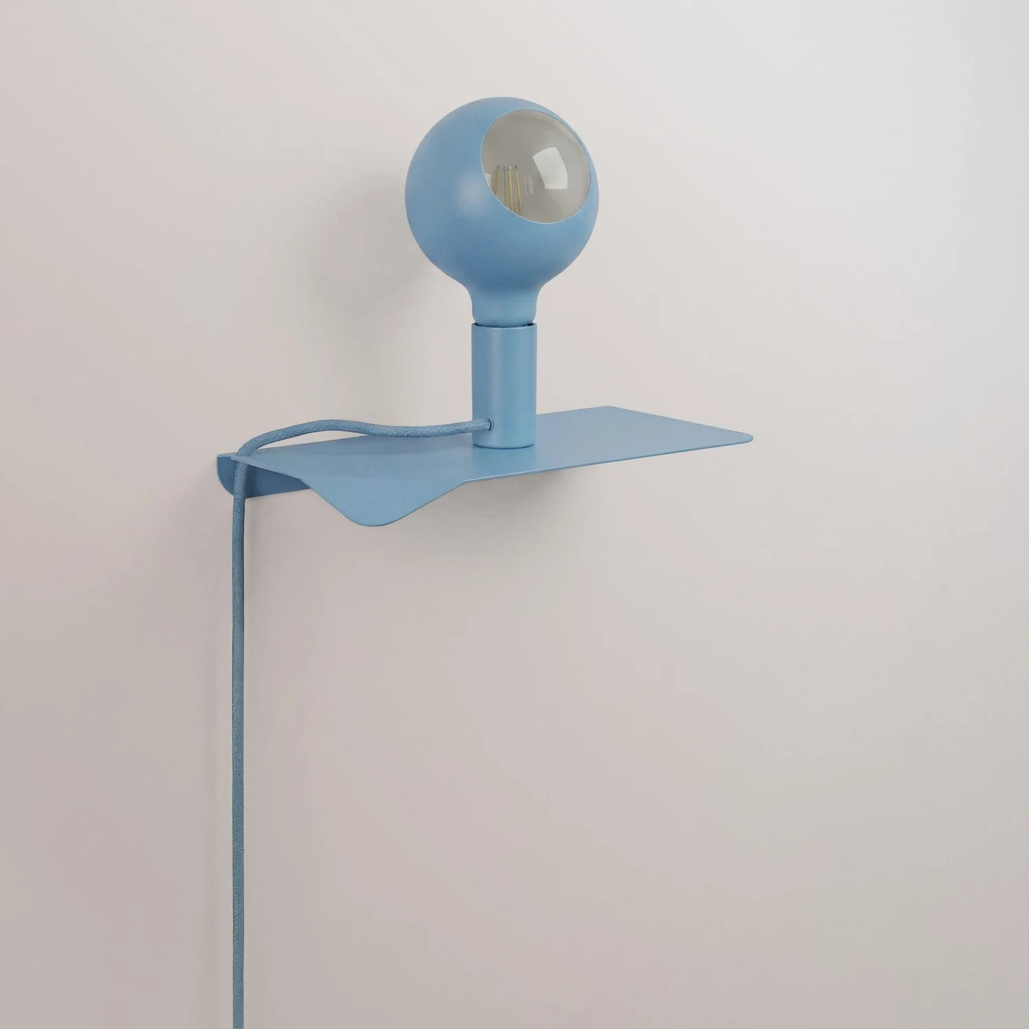 Combo Camo - Lampe mit Ablage und UK-Stecker - Blau - Image 3
