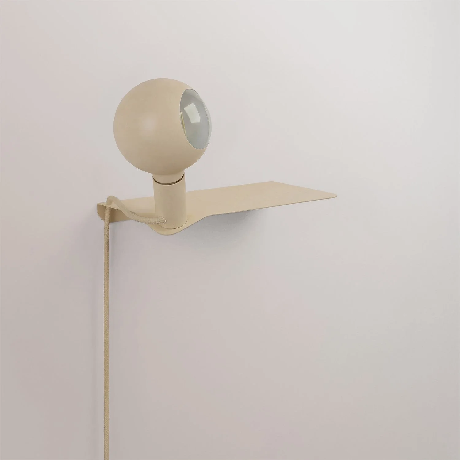 Combo Camo – Lampe mit Regal – Creme - Image 4