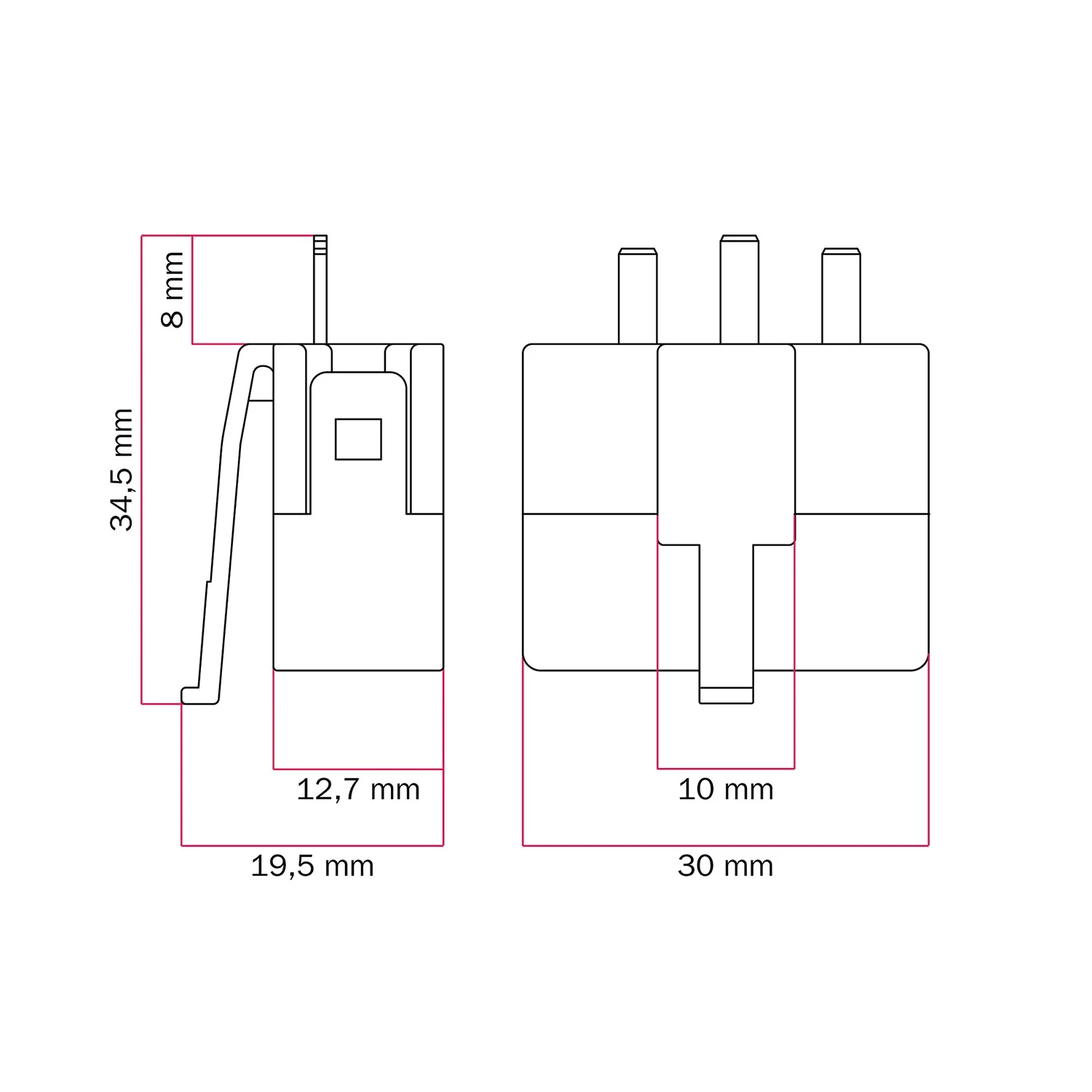 Stecker DCL 2P+T - Image 2