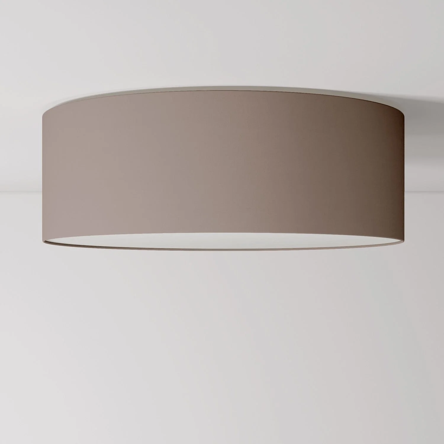 Deckenleuchte aus Stoff Large Arenal Asche - Made in Italy