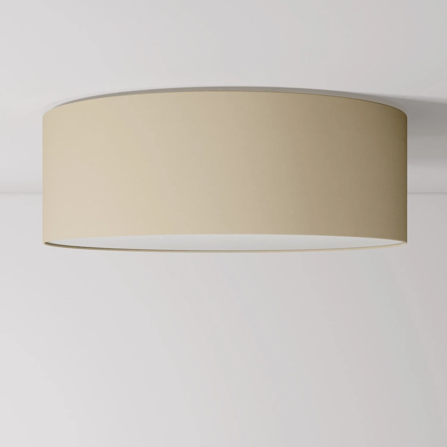 Deckenleuchte aus Stoff Large Arenal taupe – Made in Italy