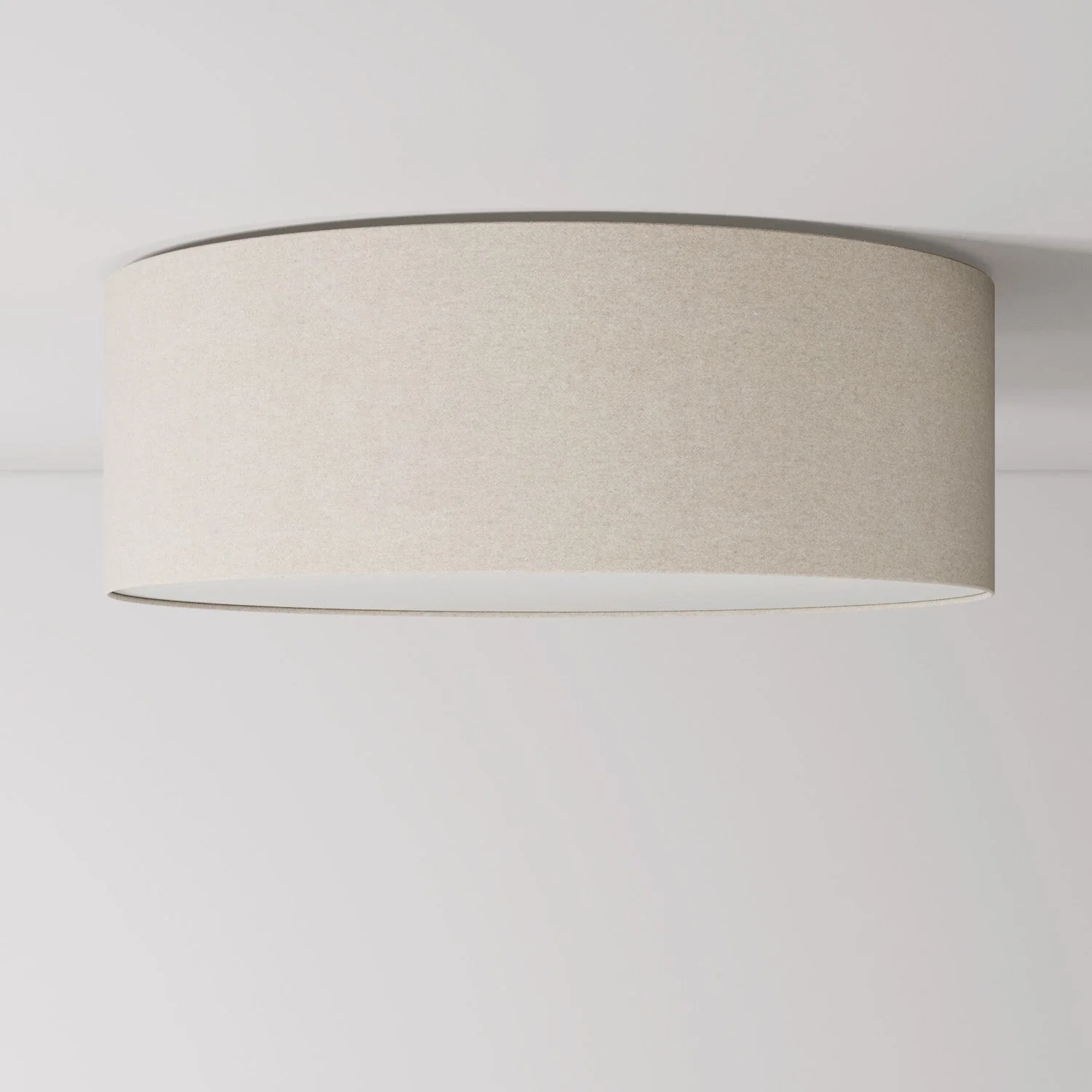 Deckenleuchte aus Stoff Large – Made in Italy – Sandwolle