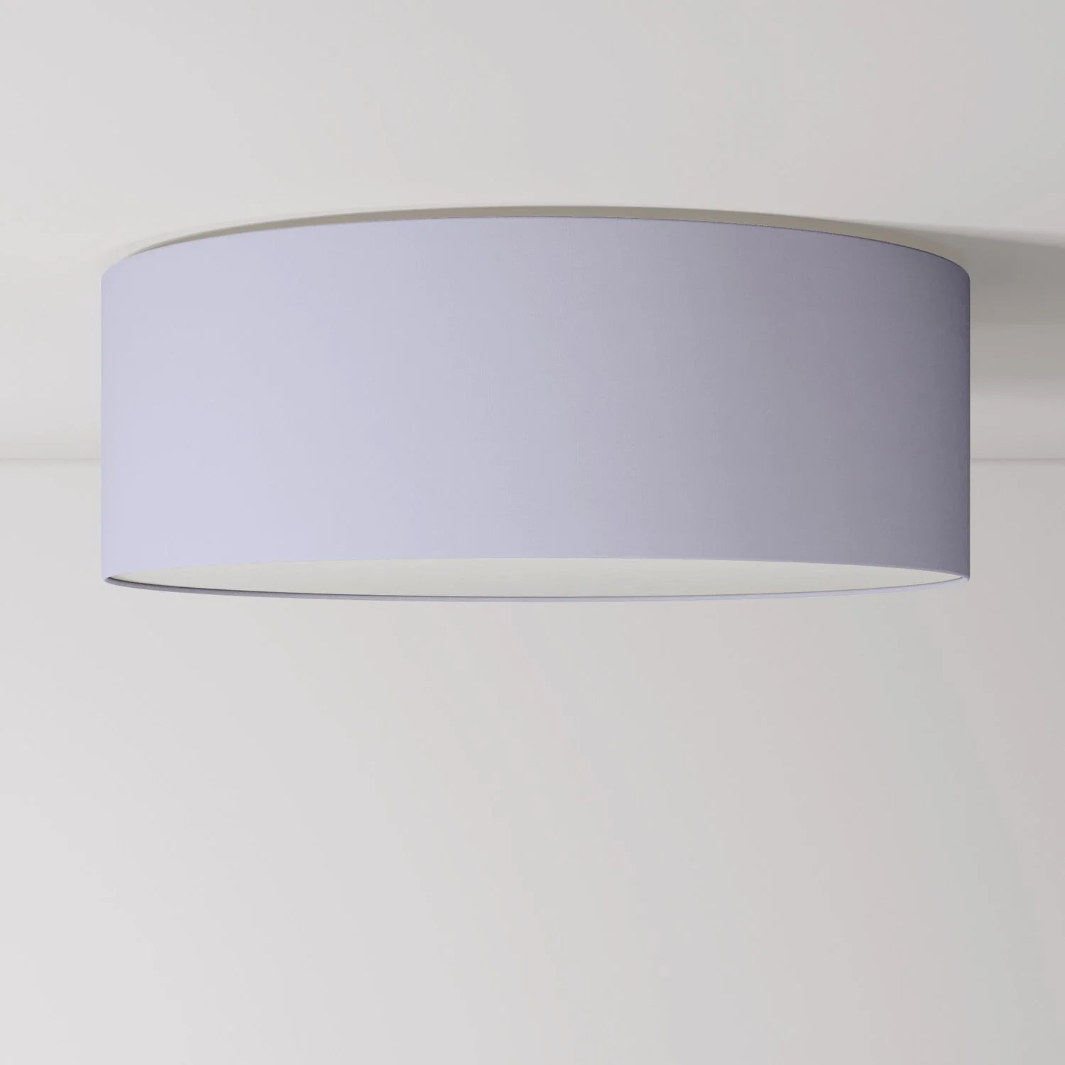 Deckenleuchte aus Stoff Large – Made in Italy – Teletta Flieder