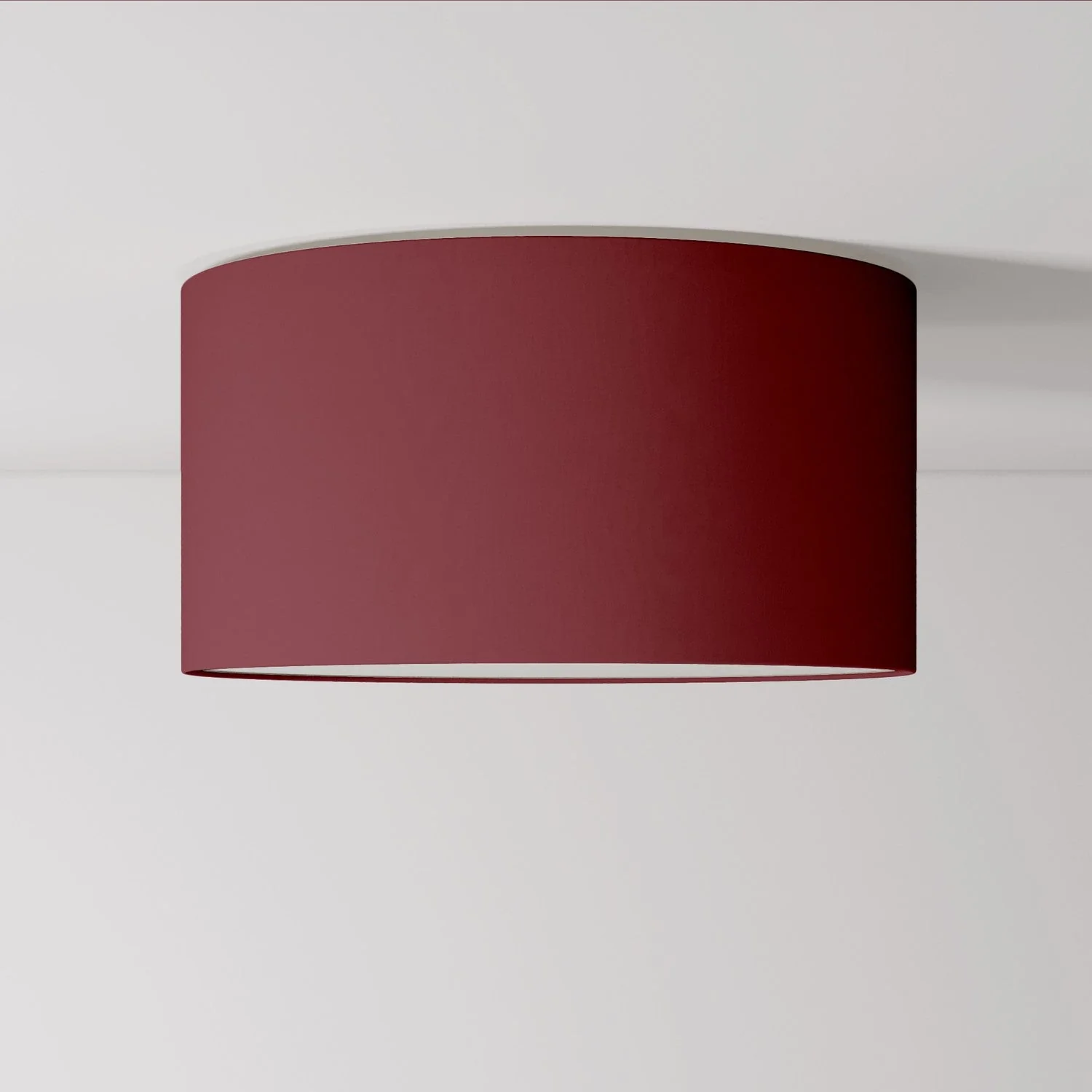 Deckenleuchte Medium aus Stoff – Made in Italy – Arenal Bordeaux