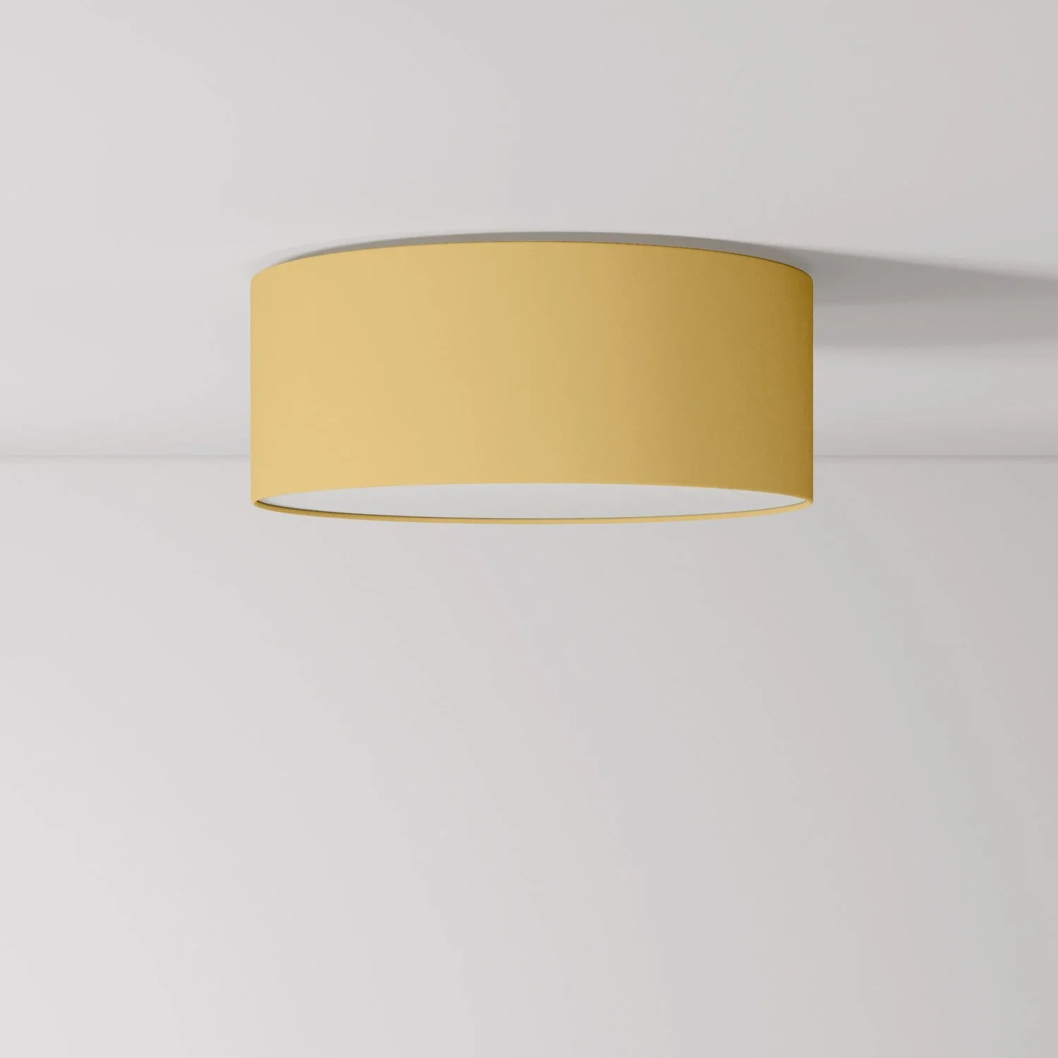 Deckenleuchte aus Stoff Small – Made in Italy – Arenal Gold