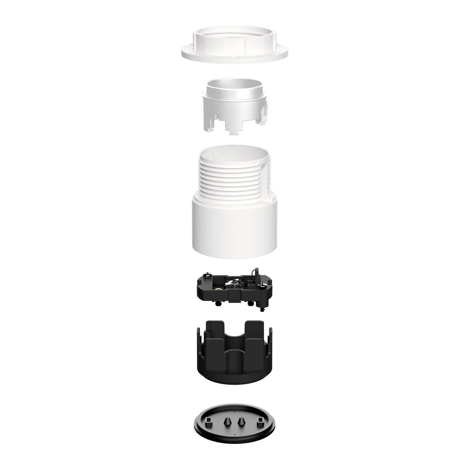 E27-Lampenfassung Weiß für Wand- und Deckenleuchten – Wasserdicht IP44 - Image 4