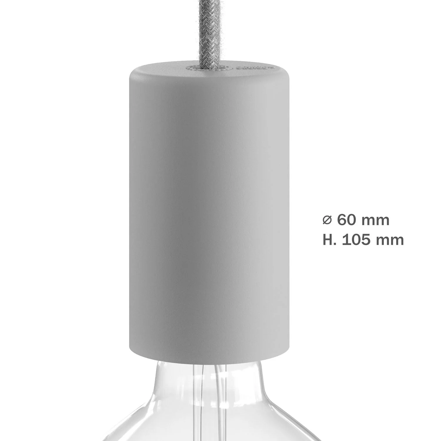 EIVA ELEGANT, Lampenfassungskit für den Außenbereich E27 IP65 aus Silikon für Modulair-System – Petrol - Image 8