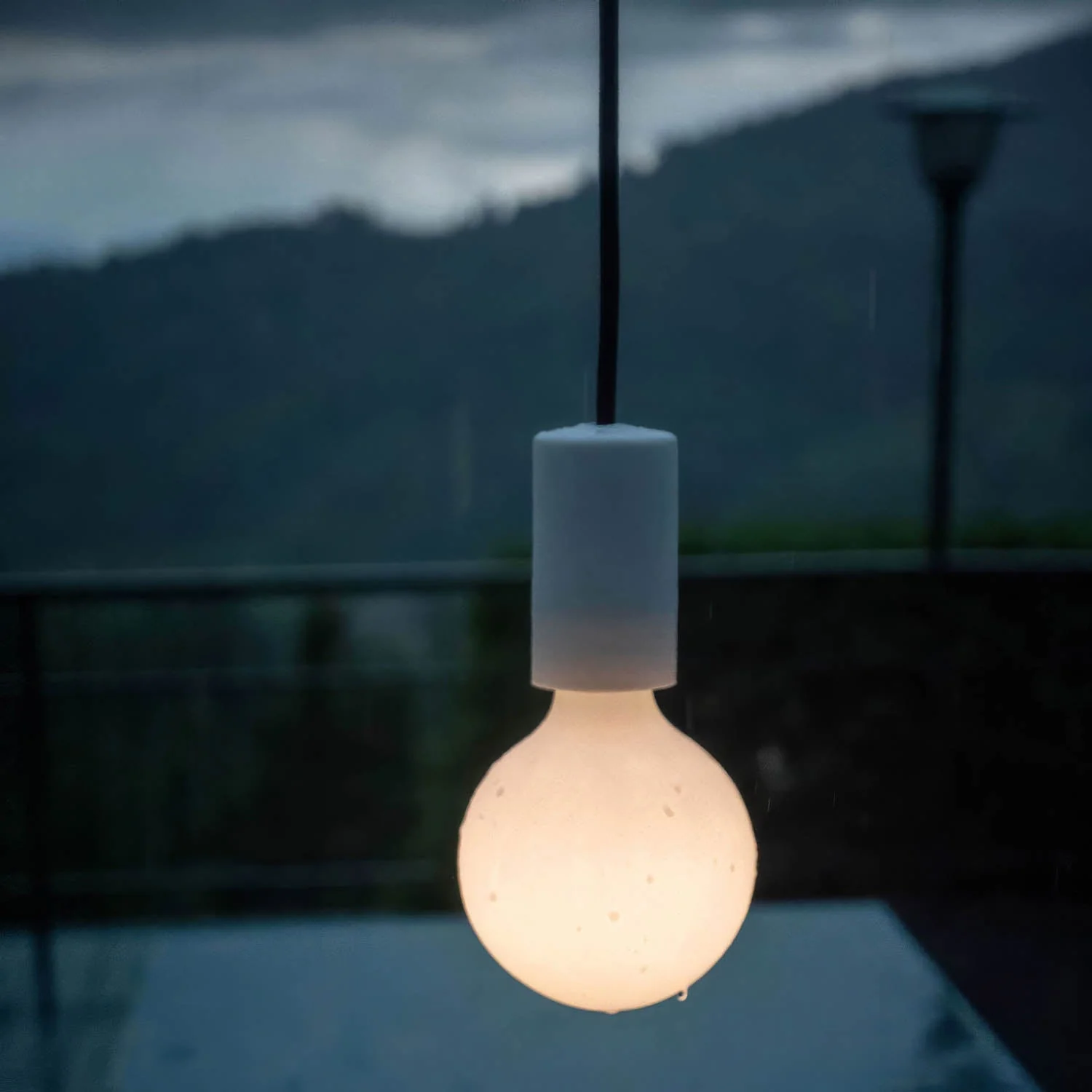 EIVA ELEGANT, Lampenfassung-Kit für Außenbereich E27 IP65 aus Silikon für Modulair-System - Weiß - Image 3