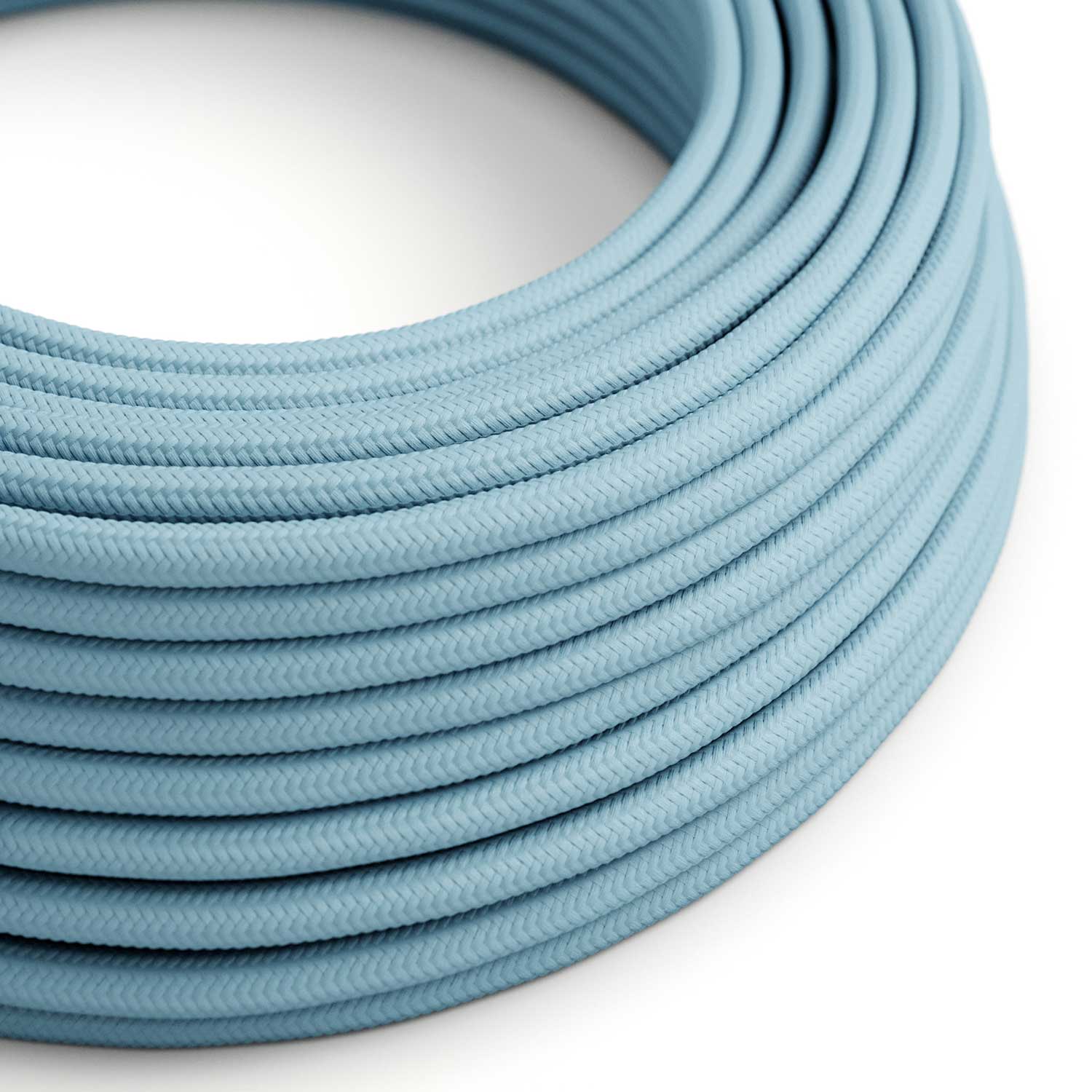 Gefärbtes Elektrokabel Babyblau – Das originale Creative Cables für Pastellleuchten – RM17