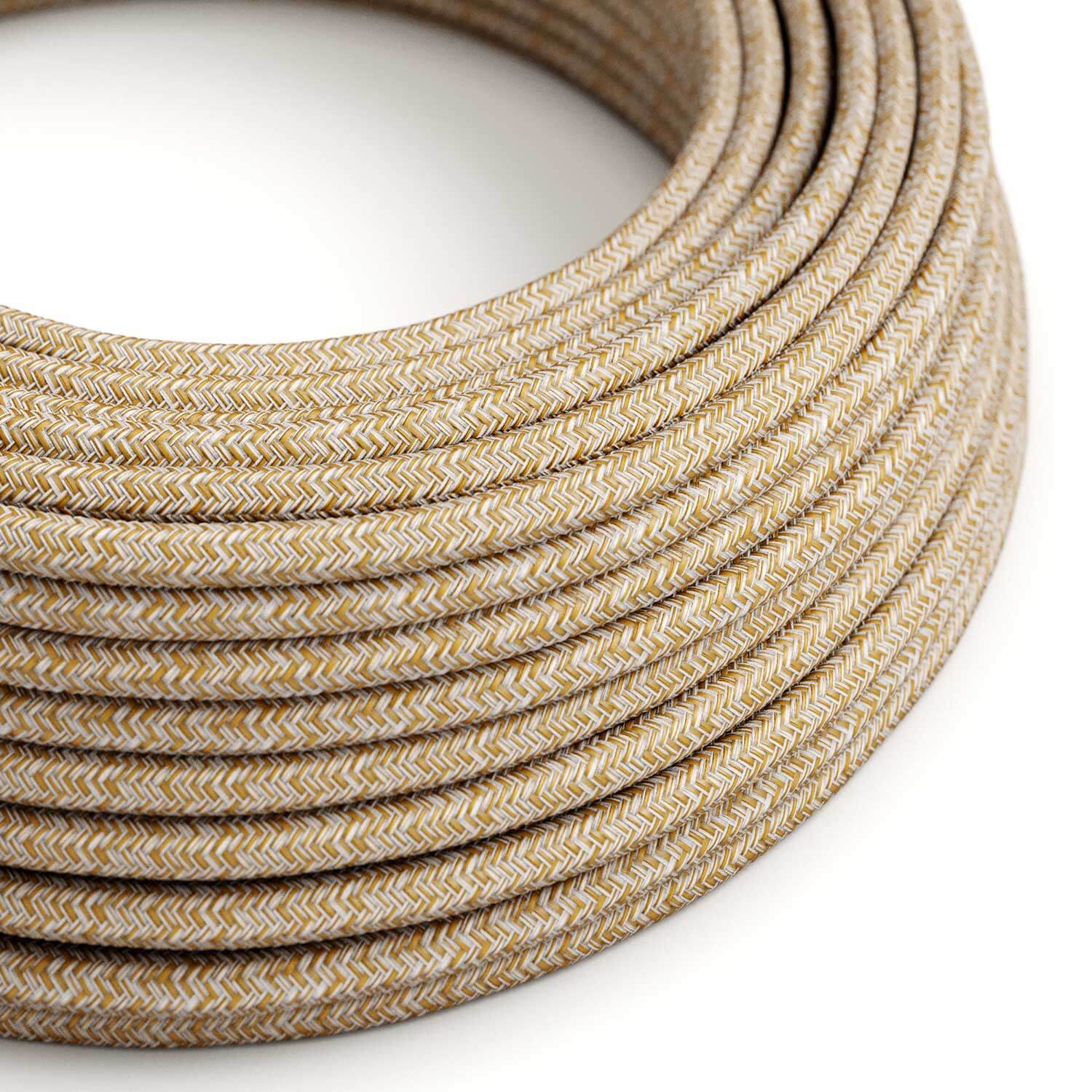 Elektrokabel für Tweed Rust Glitter-Lichtinstallationen – Das Original Creative Cables, für einzigartige Lichtdekorationen – RS82