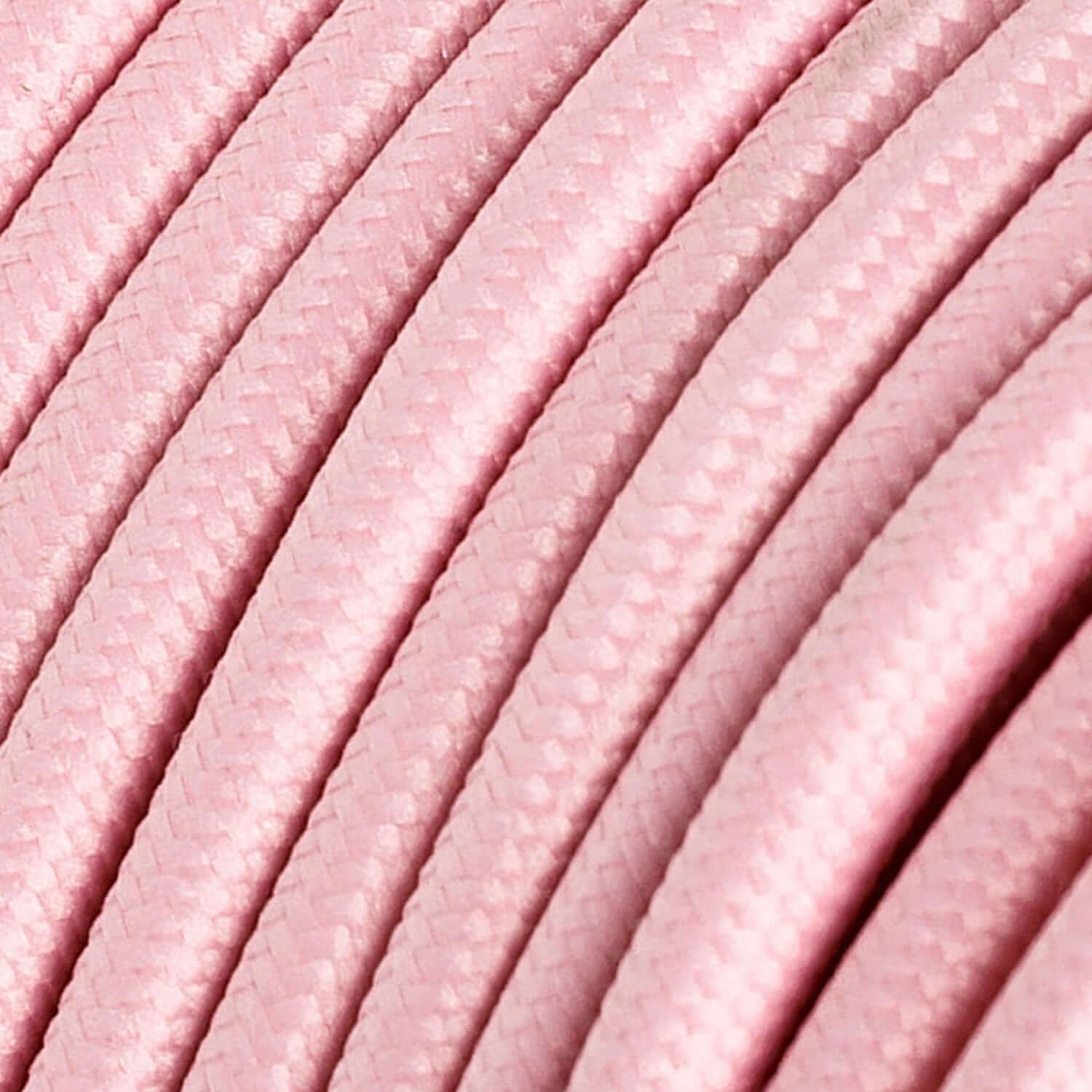 Babyrosa Stoffseil – Das Original Creative Cables, für pastellfarbene Lampen – RM16 - Image 2