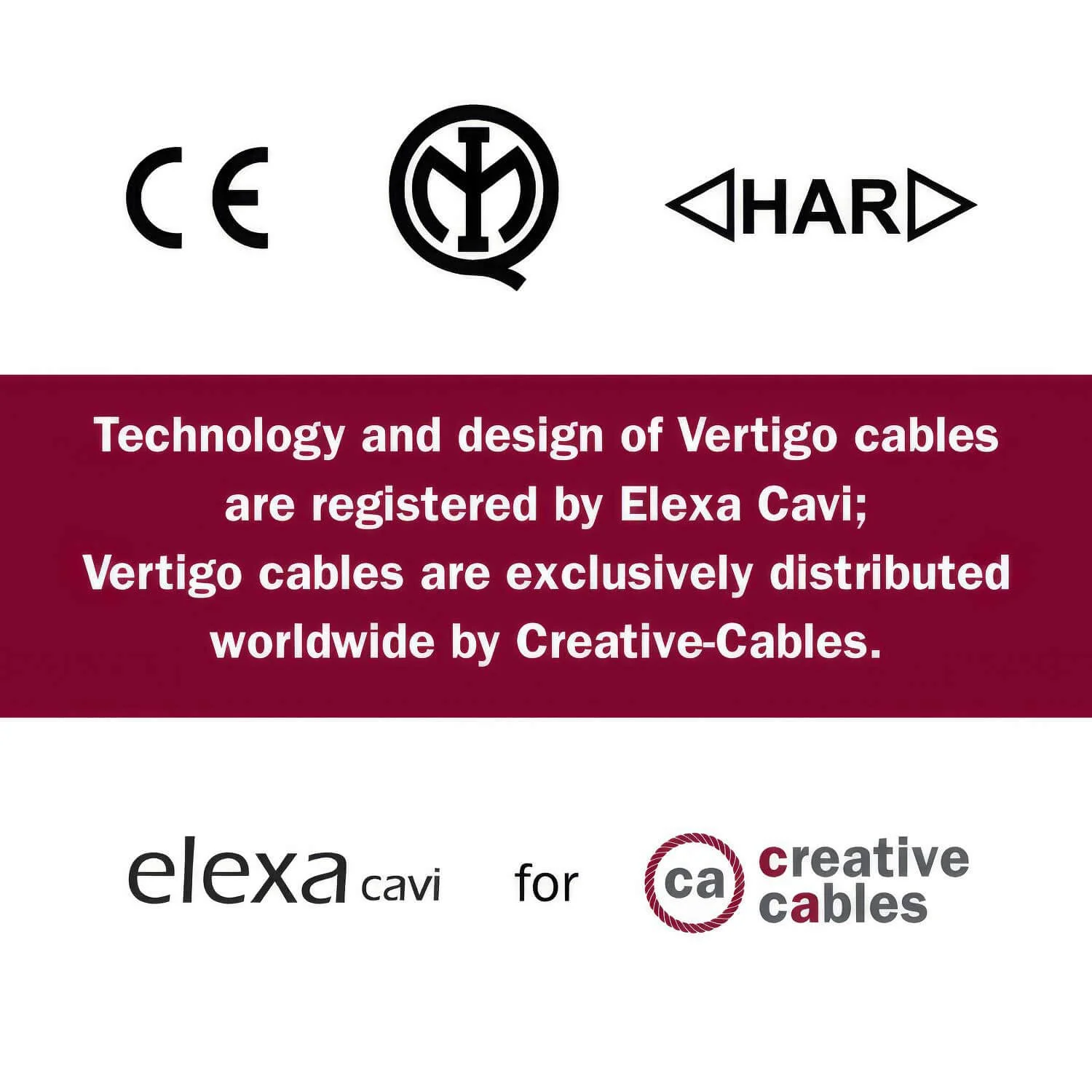 Elektrokabel mit Textilummantelung Optical Schwarz und Gold Vertigo – Das Original von Creative Cables, um deine Kronleuchter aufzuwerten – ERM65 - Image 5