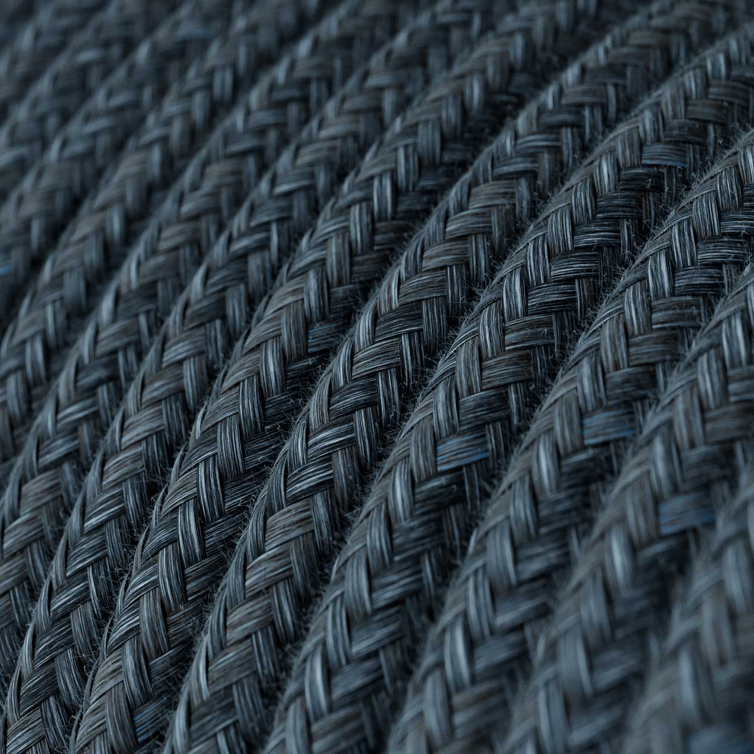 Elektronisches Baumwollseil Blau Mirage – das Original Creative Cables, ideal für Designerleuchten – RX10 - Image 2