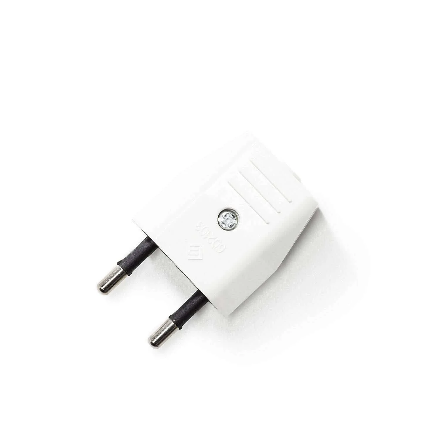 Kreativstecker Zweipolig 10A – Weiß