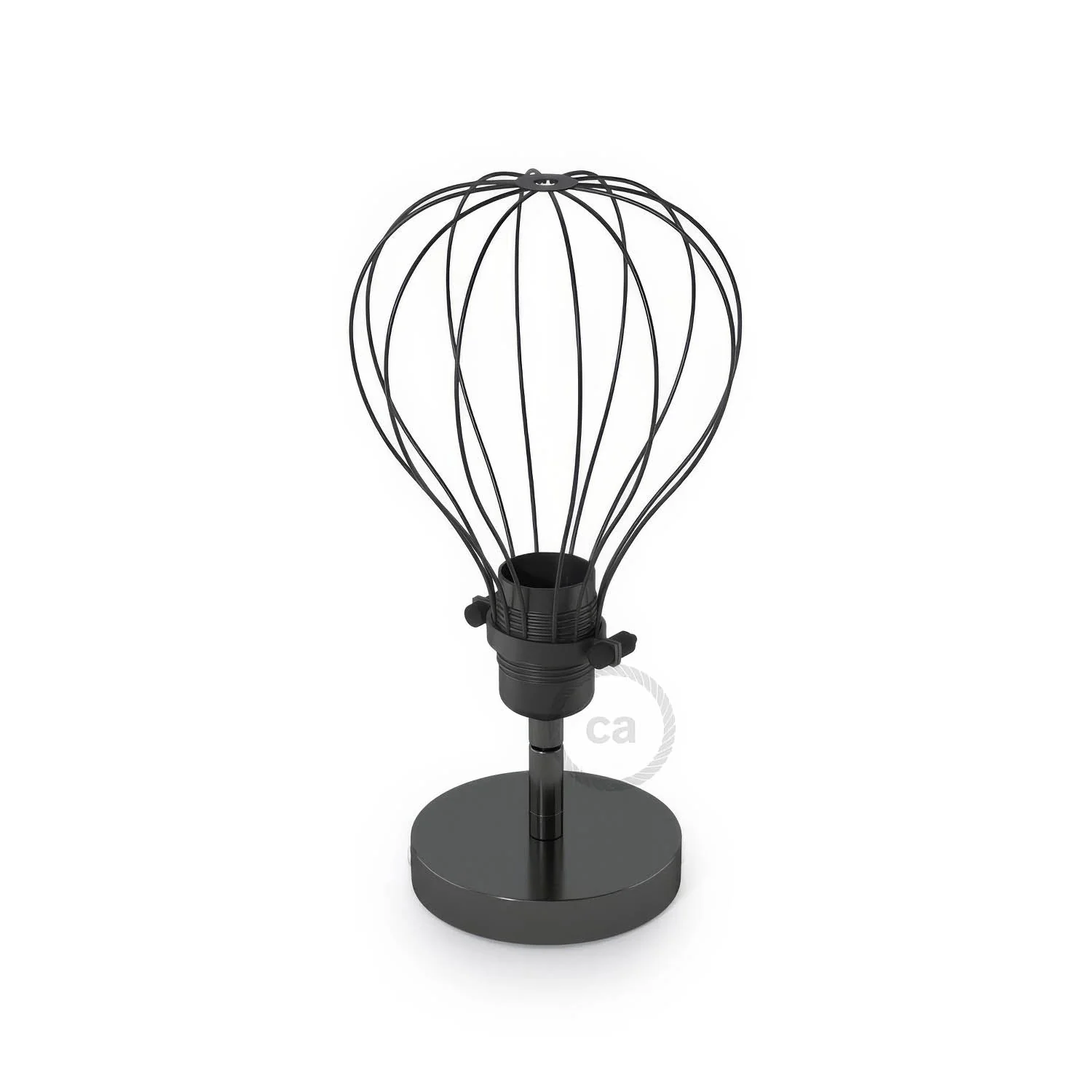 Fermaluce Metallo 90° mit Drop-Lampenschirm, wandmontierte, ausrichtbare Lampe aus Metall – Perlschwarz - Image 4