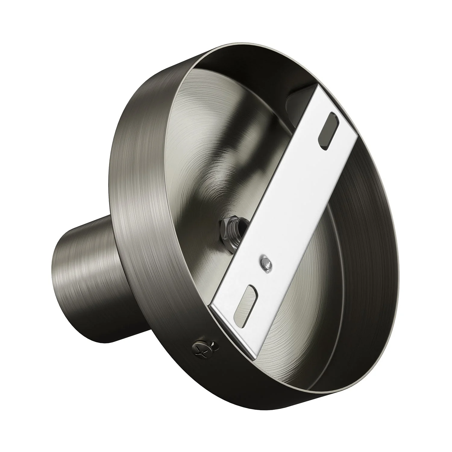 Fermaluce Metal, der Lichtpunkt aus Metall zur Wand- oder Deckenmontage – Satin-Titan - Image 2