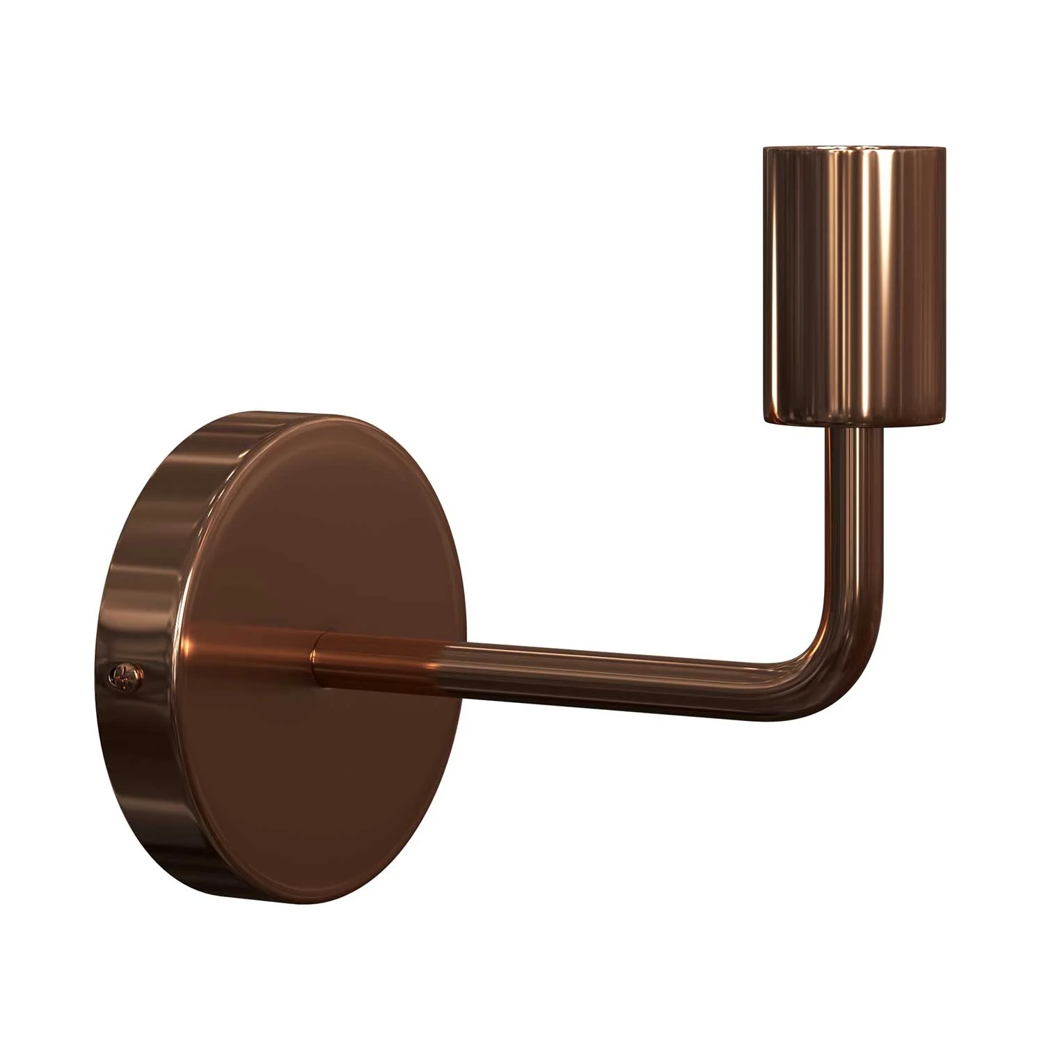 Fermaluce Metal, Wandleuchte aus Metall mit gebogenem Arm - Kupfer - Image 3