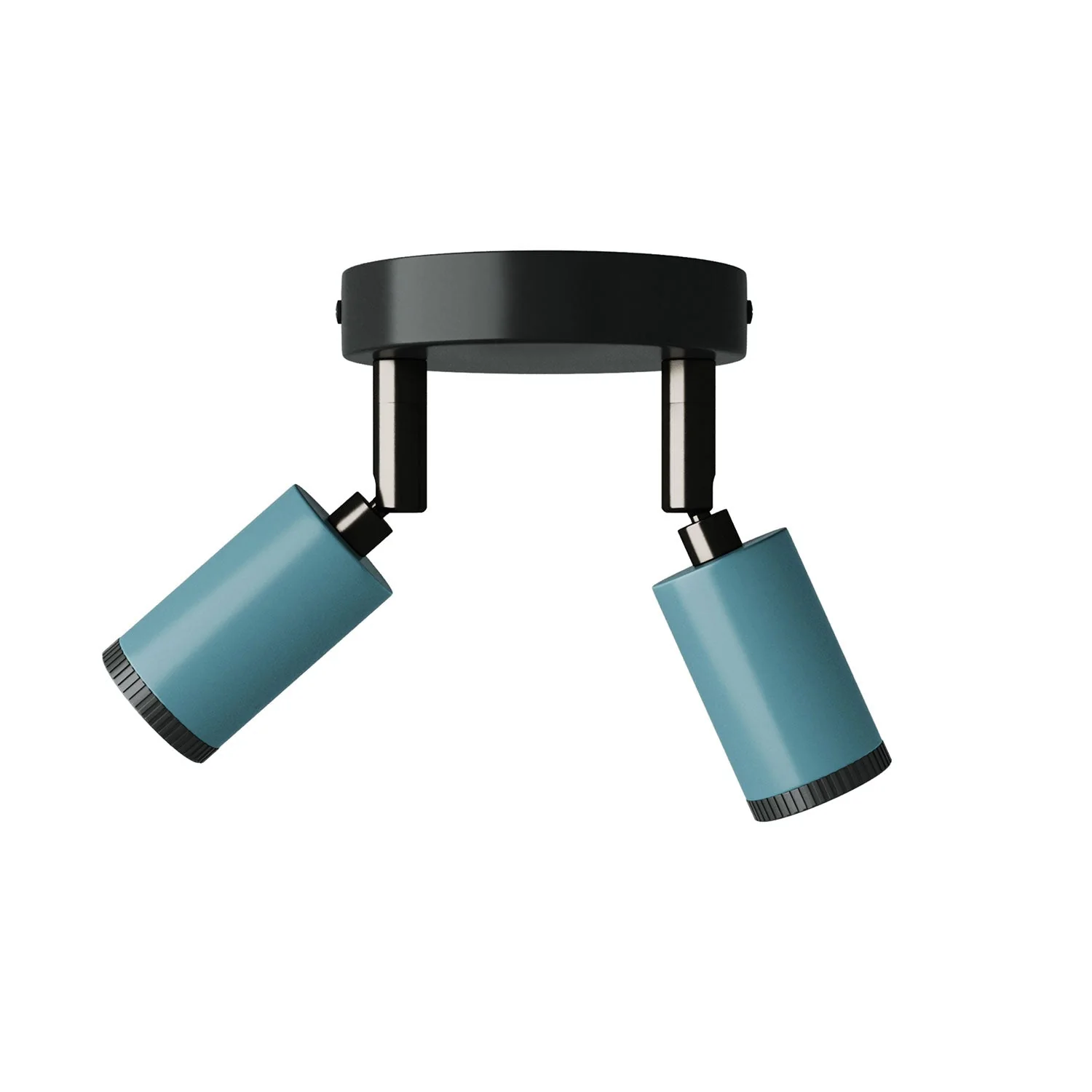 Fermaluce mit 2 verstellbaren Mini-Spots GU1d0 – Petrol