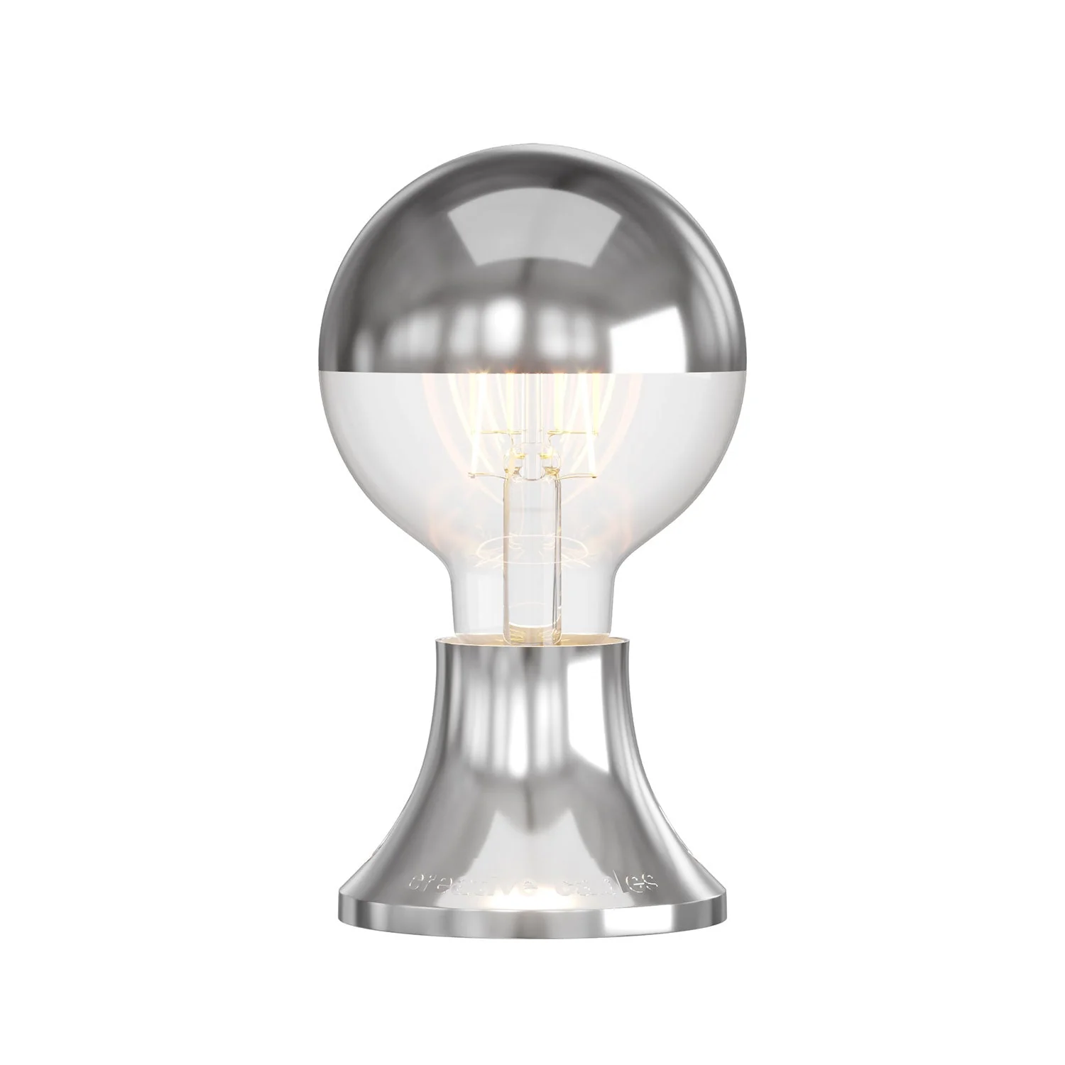 Fermaluce Vintage, metallisierter Lichtpunkt für Wand oder Decke – Chrom