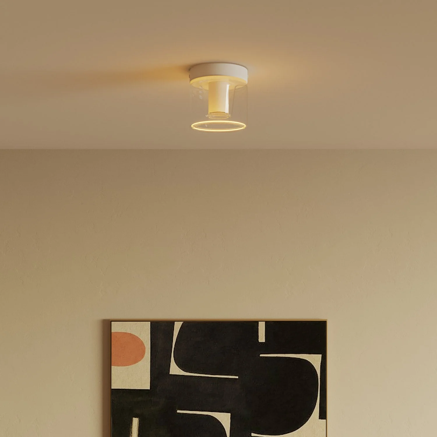 Fermaluce Wandleuchte Mattweiß mit G03-Leuchtmittel - Image 3