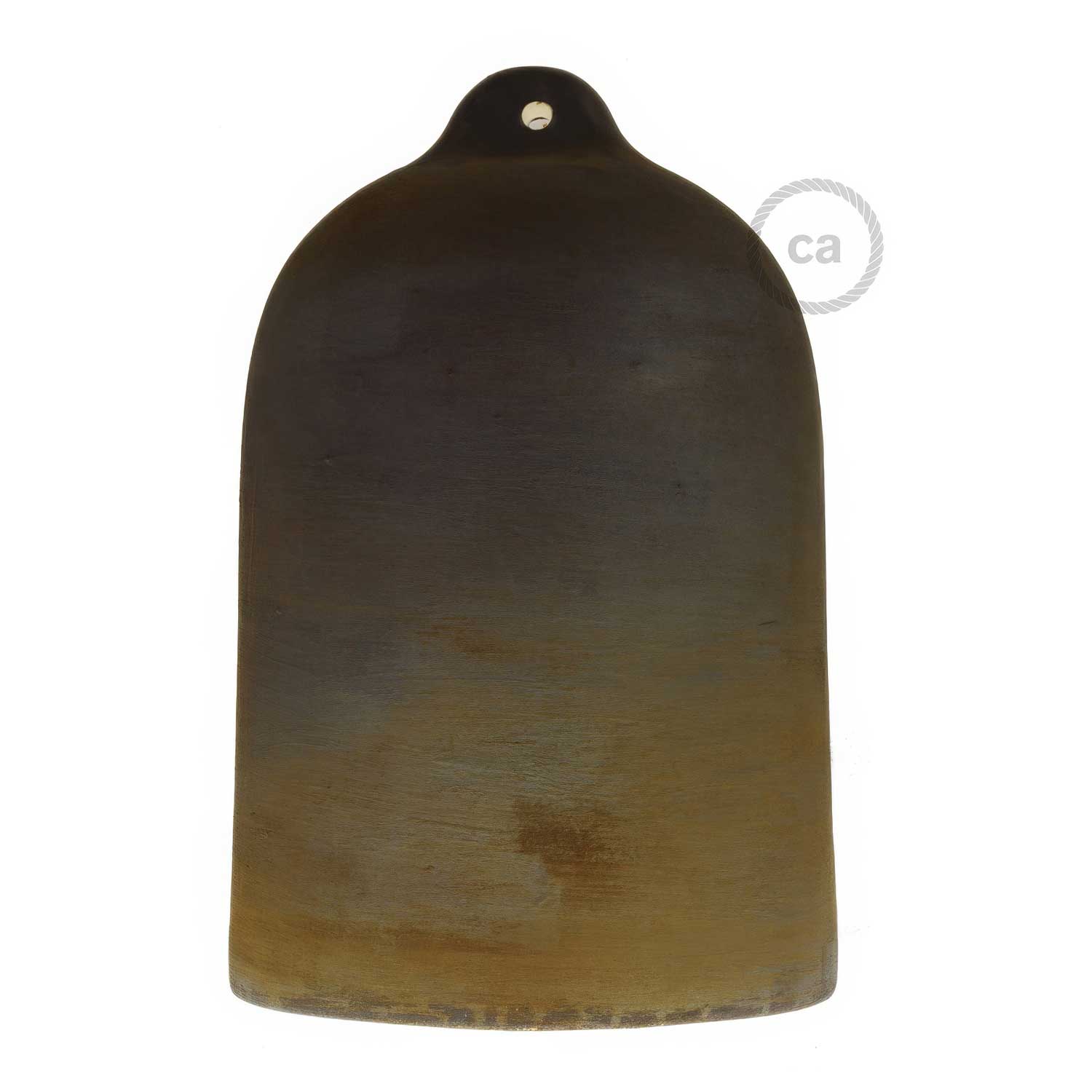 Campana, XL-Keramikschirm für Pendelleuchten – Made in Italy – Corten-Look - Image 4