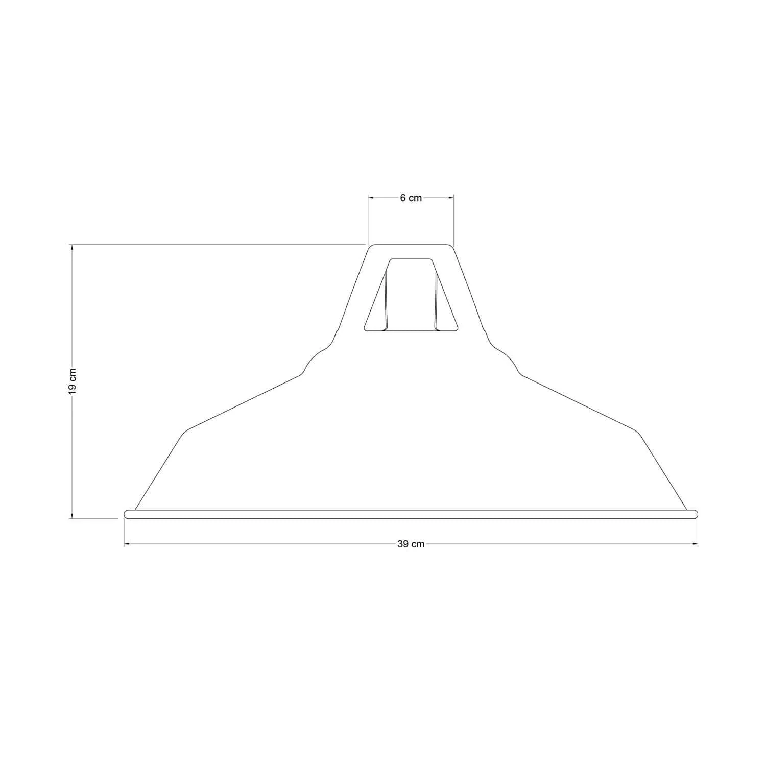 Harbour Schirm aus lackiertem Metall mit E27-Fassung, Durchmesser 38 cm – Wiesengrün - Image 3