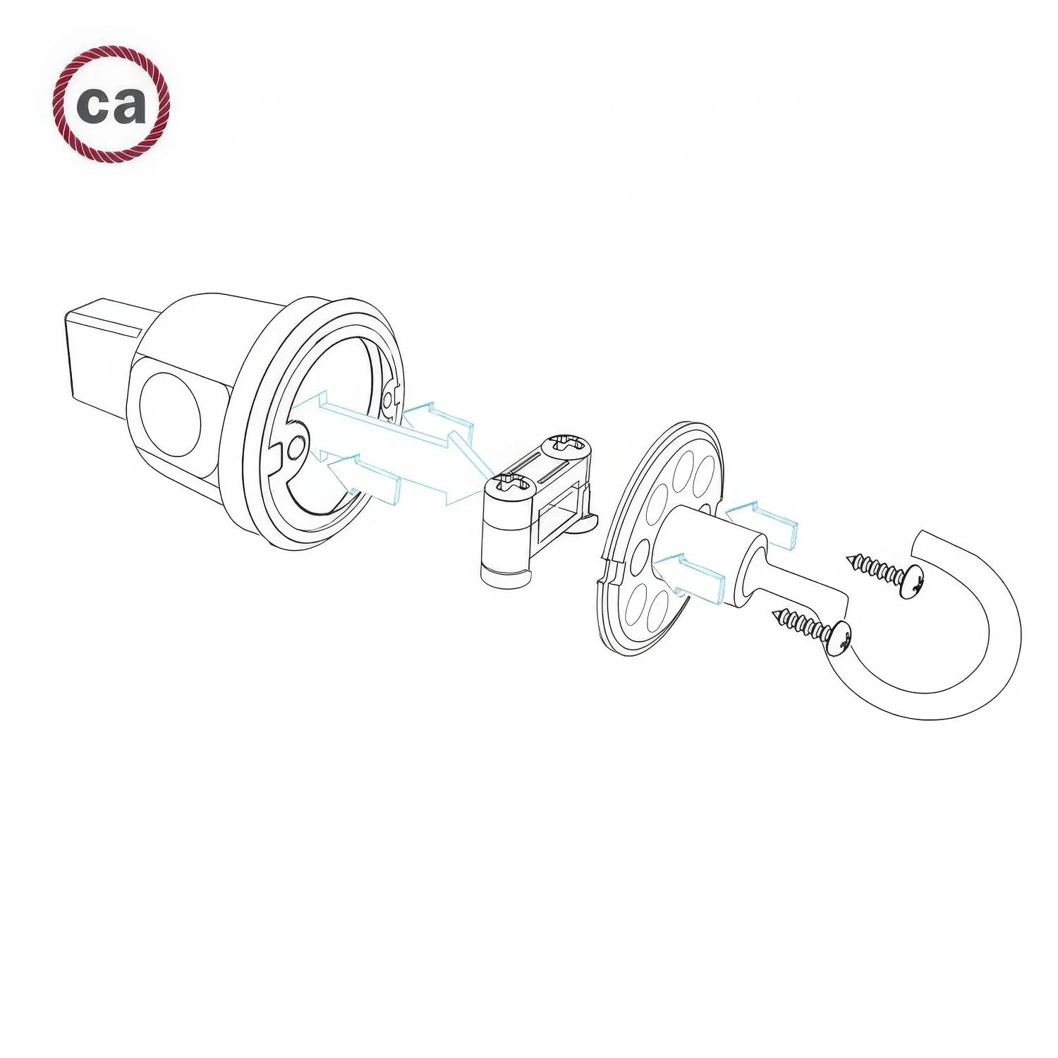 Haken für Lichterketten-System Lumet - Image 3
