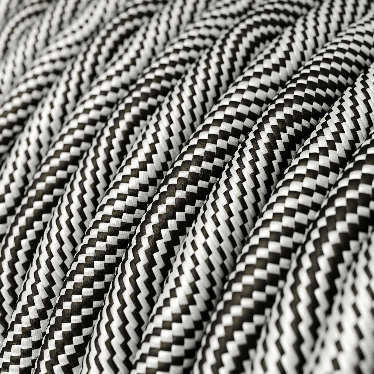 Pendelleuchte mit geriffeltem Aluminium-Lampenträger für Schienensystem – Satin Titan - Image 3