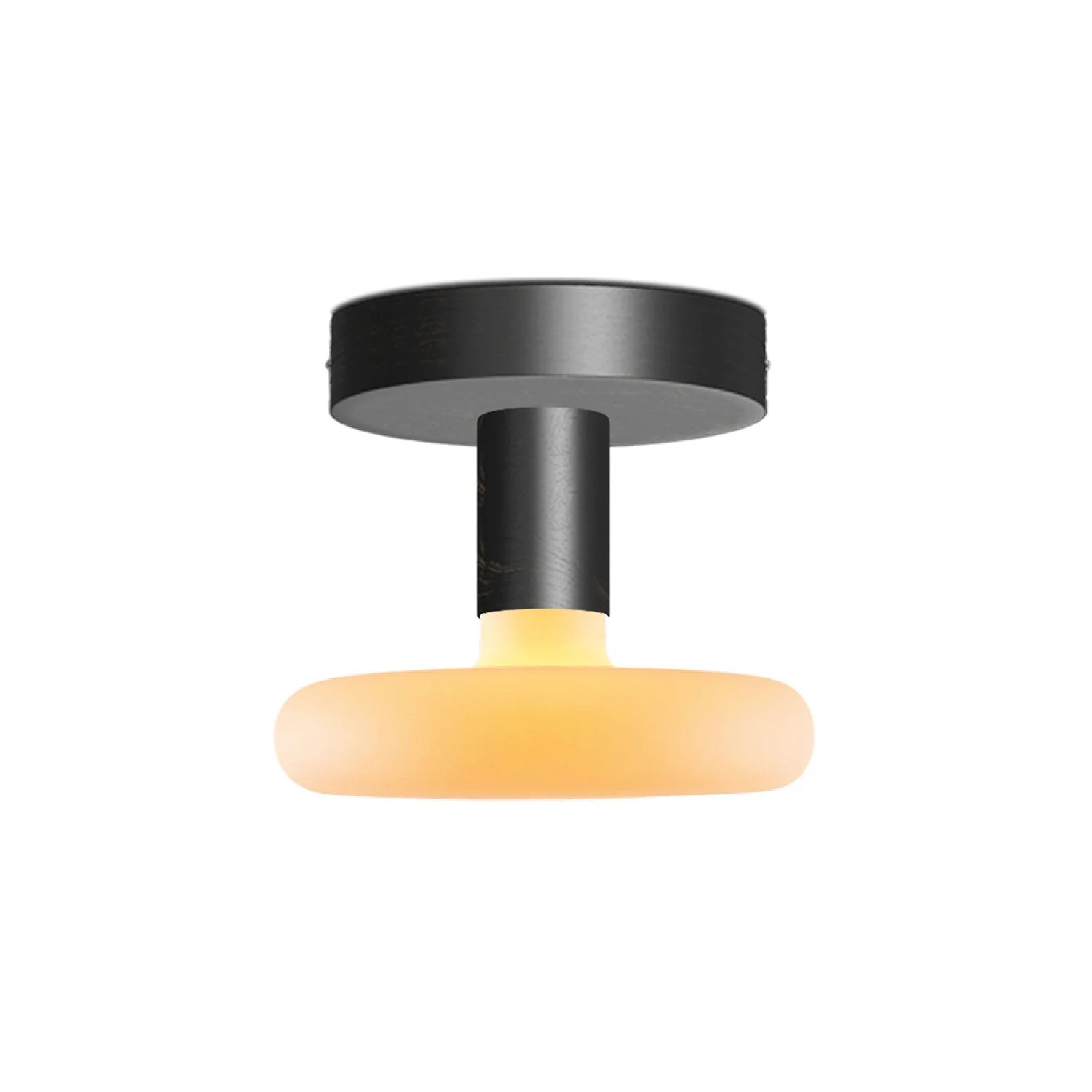 Fermaluce-Lampe aus Holz mit GlĂŒhbirne Dash â Schwarz