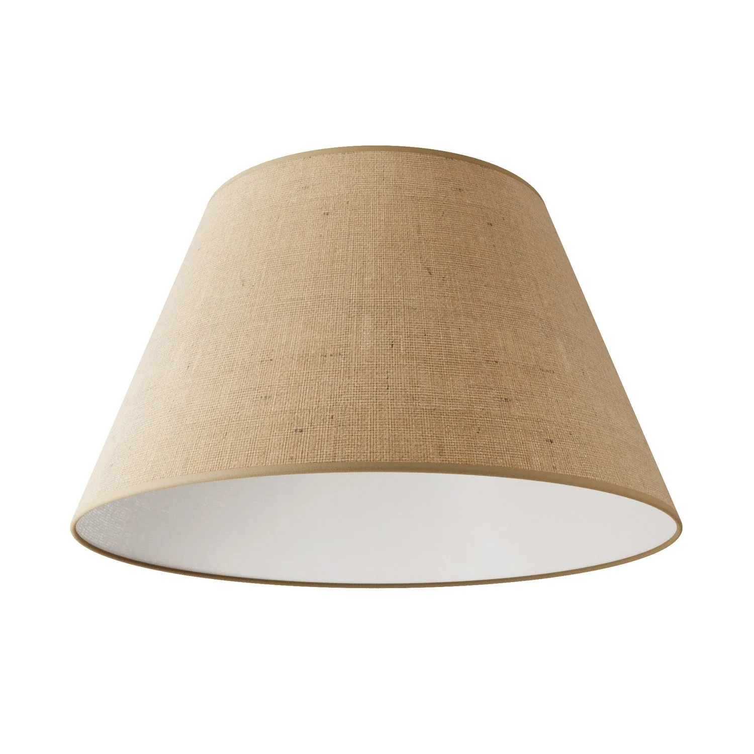 Impero Lampenschirm L zum Hängen mit E27-Fassung – Made in Italy – Naturjute