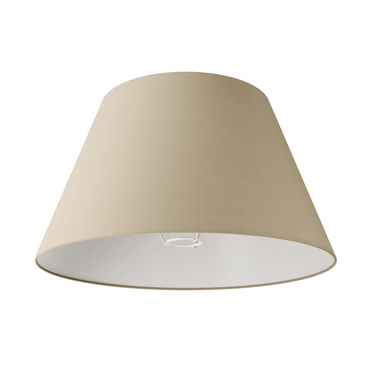 Lampenschirm Impero L für Tisch- oder Wandleuchte mit E27-Fassung – Made in Italy – Taupe Arenal