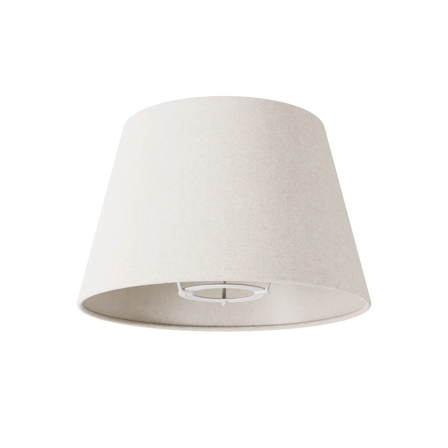 Impero S Lampenschirm mit E27-Fassung für Tisch- oder Wandleuchte – Made in Italy – Sandwolle
