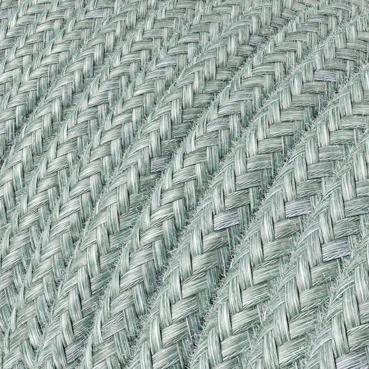 Kabel in Baumwolle Azzurro Foschia – Das Original Creative Cables, ideal für kreative Lichtprojekte – RX12 - Image 2