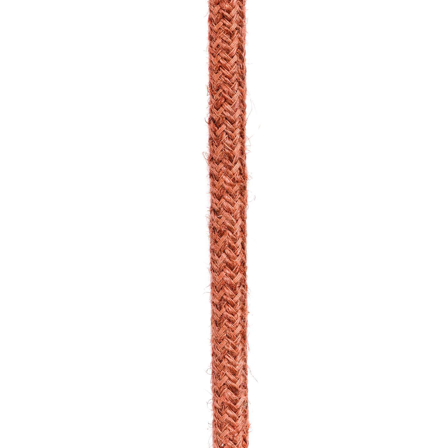 Leuchtkabel aus Jute – Orange-Ton (Arancione Argilla) – Das Original von Creative Cables, geeignet für Pendel- und Wandleuchten – RN27 - Image 5