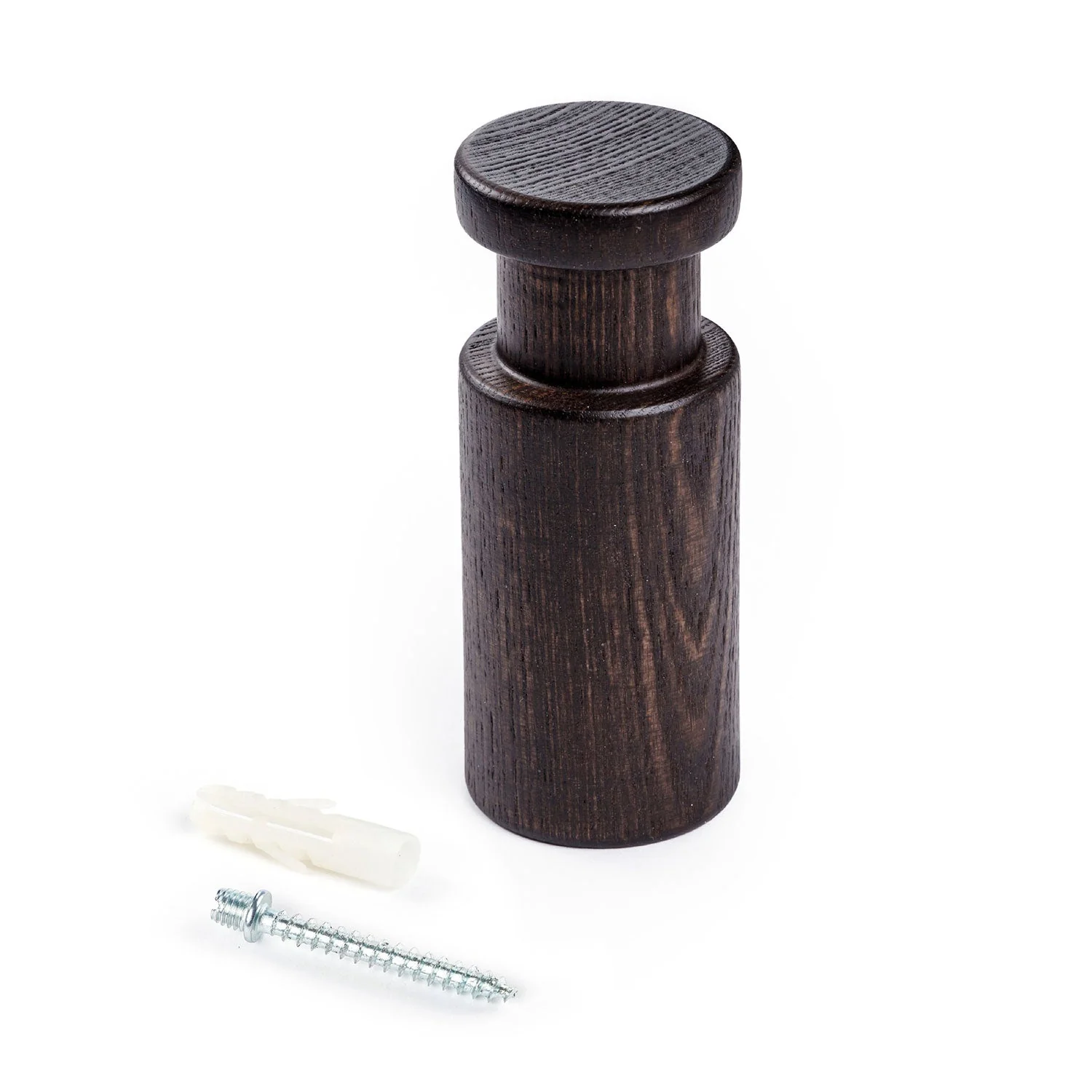 Rolé, Kabelhalter aus Holz, Wandbefestigung für Pendelleuchte – Wengé-Effekt - Image 4
