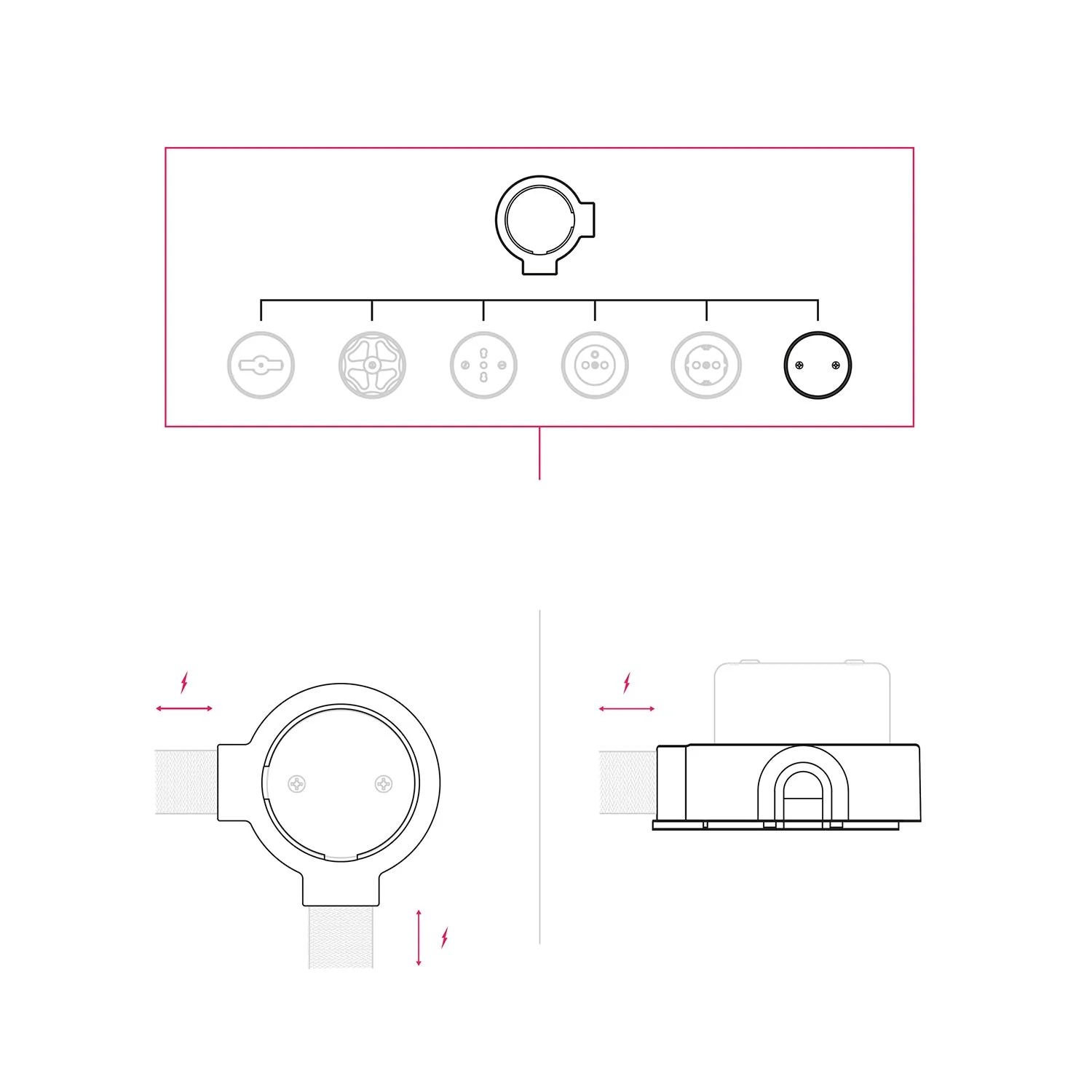 Anschlussdose-Set-und-Basis-für-Creative-Tubes-aus-Porzellan-–-Weiß - Image 14