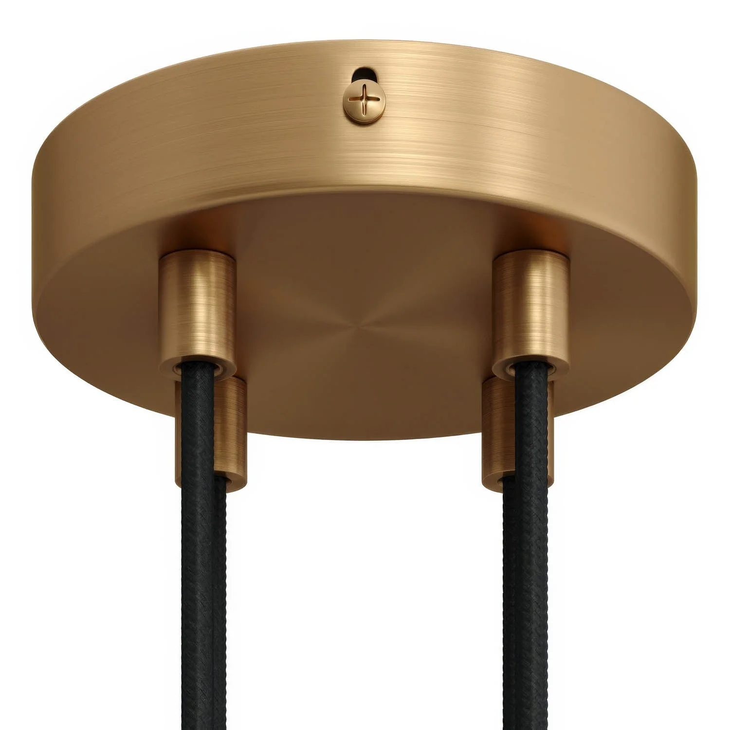 Zylindrischer 4-fach Baldachin aus Metall – Gebürstetes Bronze - Image 6