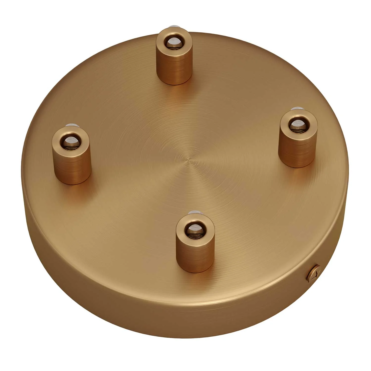 Zylindrischer 4-fach Baldachin aus Metall – Gebürstetes Bronze - Image 7
