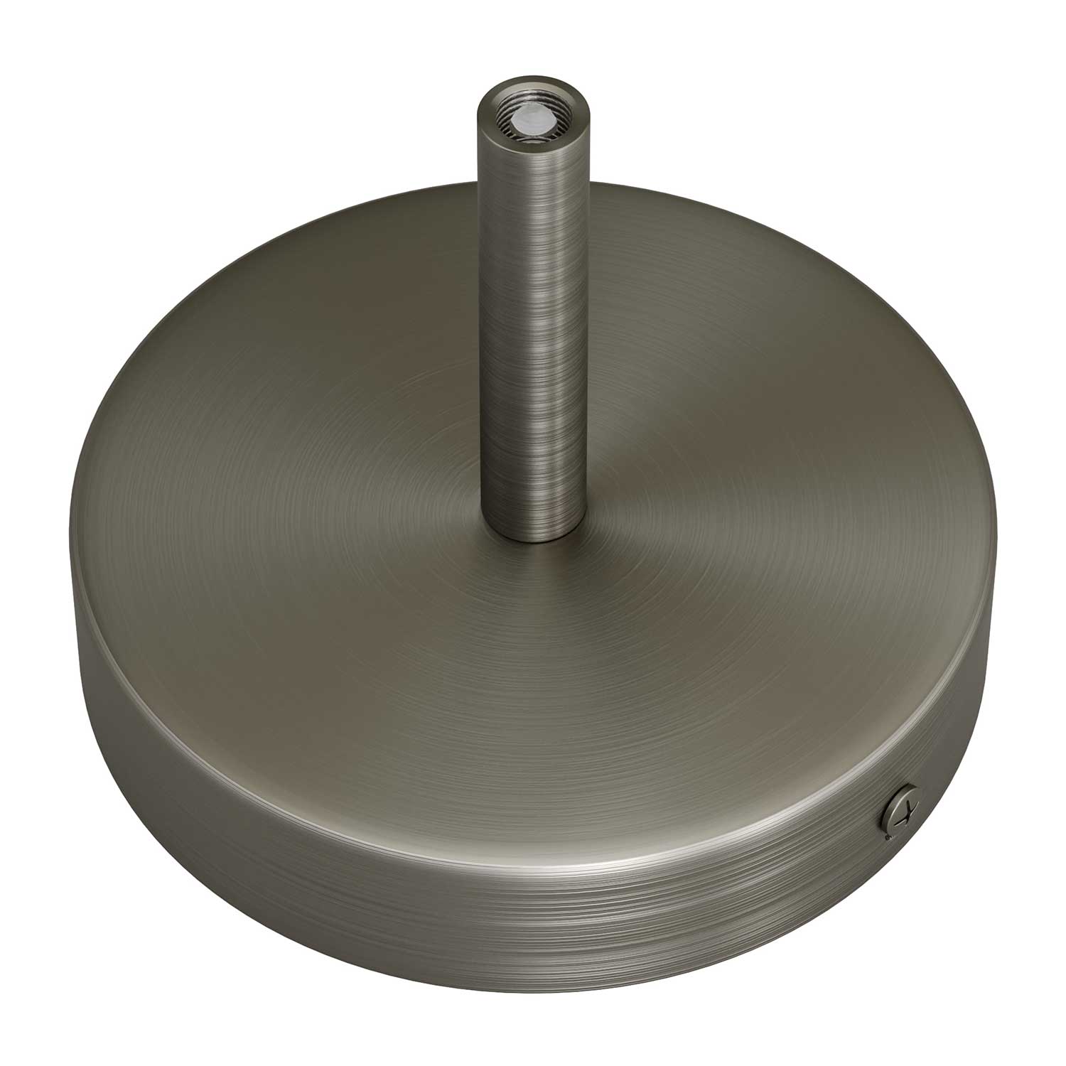 Zylindrisches Metallbaldachin-Kit mit 7 cm Klemmdurchführung – Satiniertes Titan - Image 2